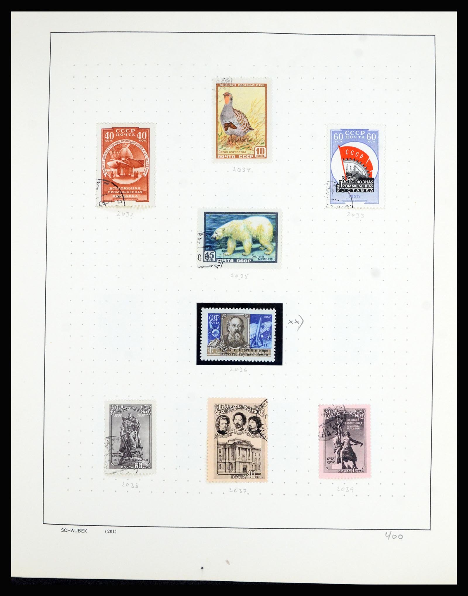 36711 019 - Stamp collection 36711 Russia 1956-1969.