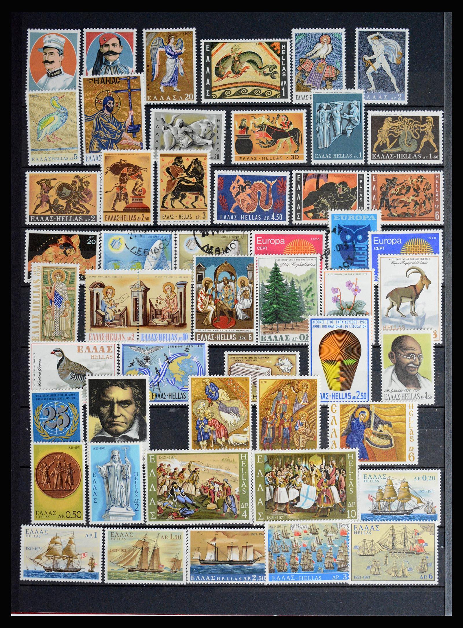 36718 016 - Postzegelverzameling 36718 Griekenland 1925-2013.