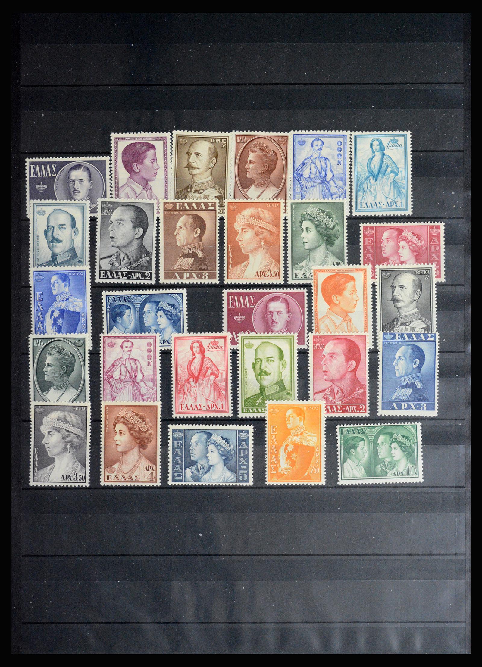 36718 082 - Postzegelverzameling 36718 Griekenland 1925-2013.