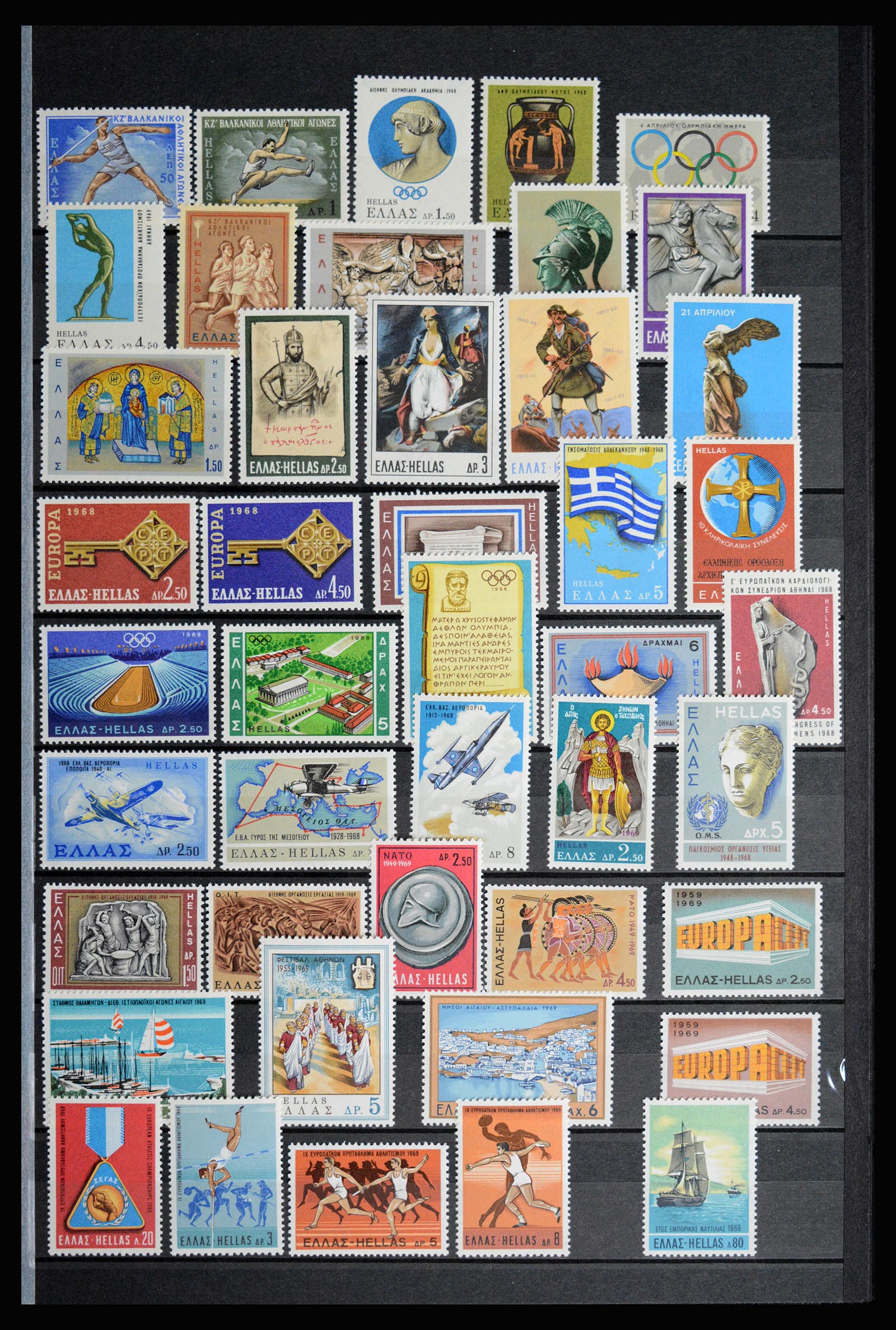 36718 114 - Postzegelverzameling 36718 Griekenland 1925-2013.