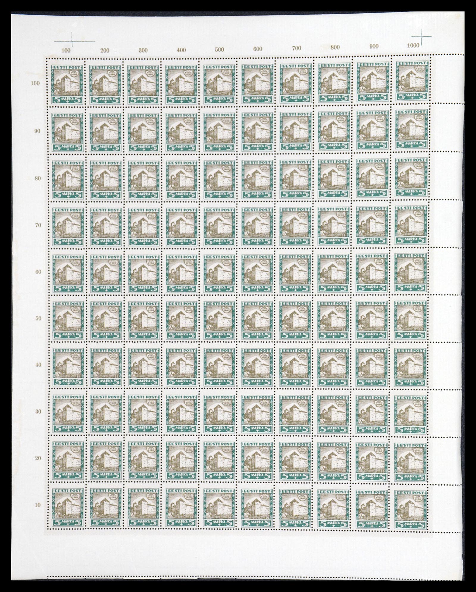 36723 003 - Postzegelverzameling 36723 Estland 1927.