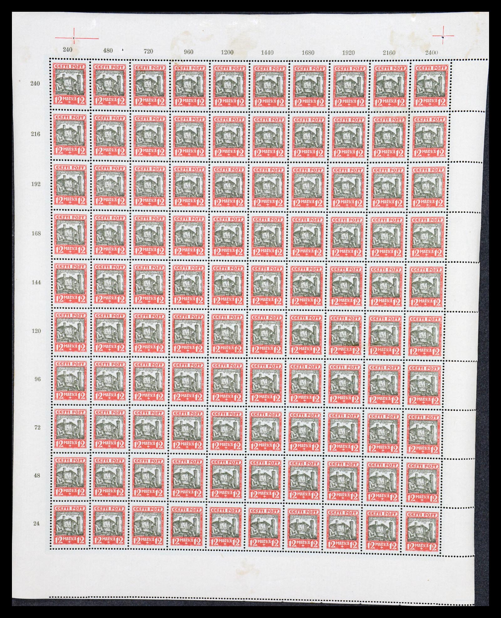36723 021 - Stamp collection 36723 Estland 1927.