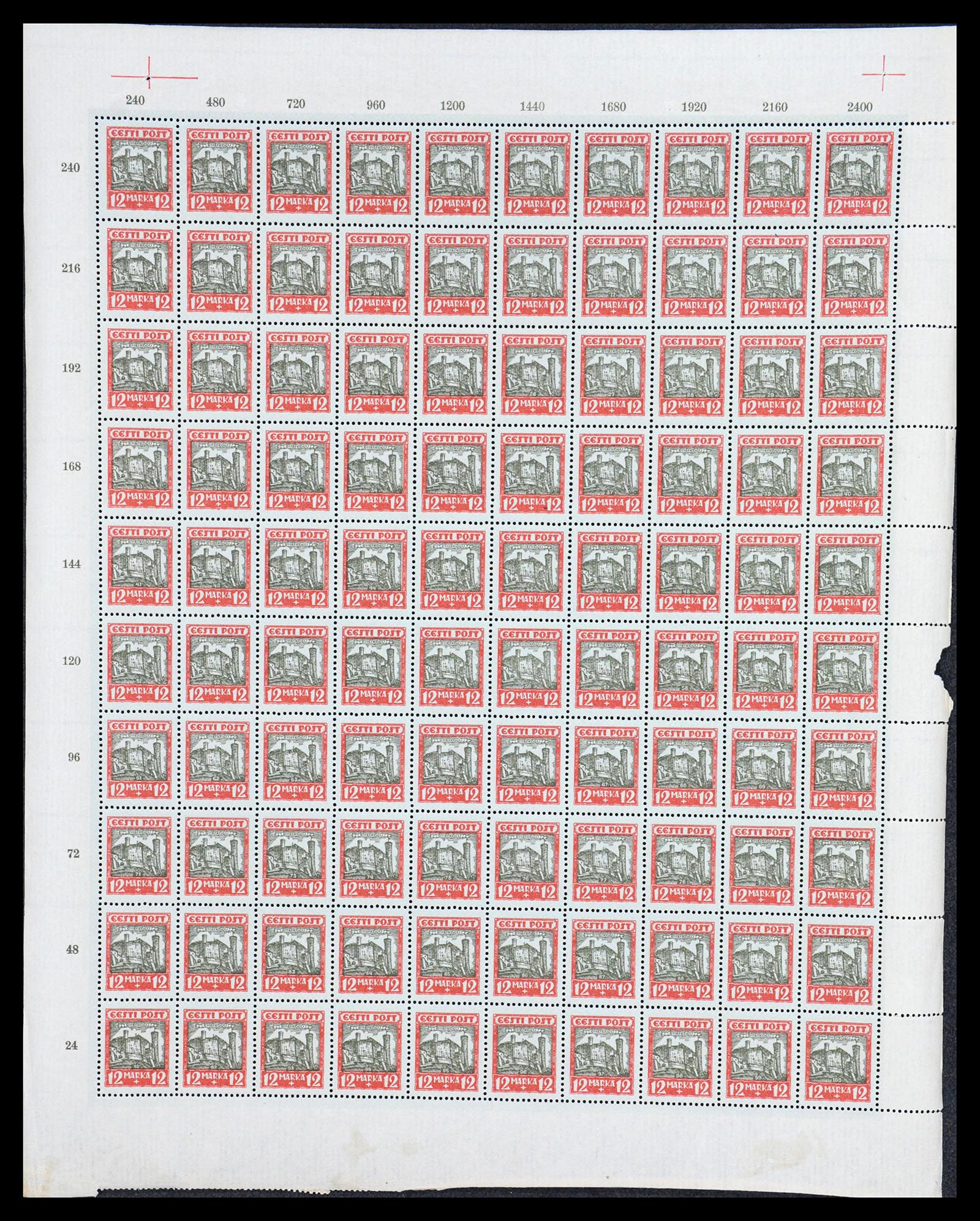 36723 022 - Stamp collection 36723 Estland 1927.