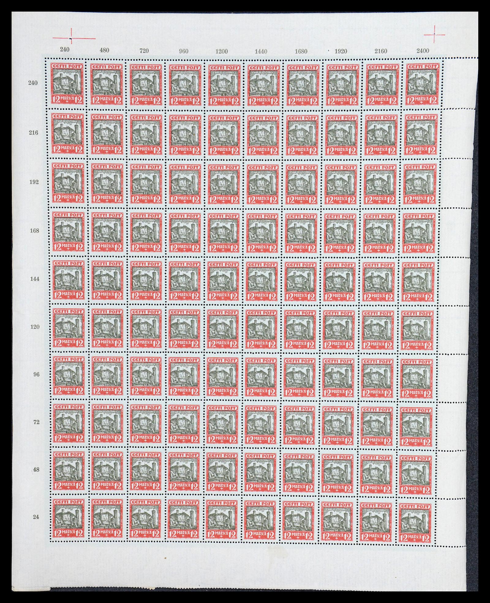 36723 023 - Stamp collection 36723 Estland 1927.
