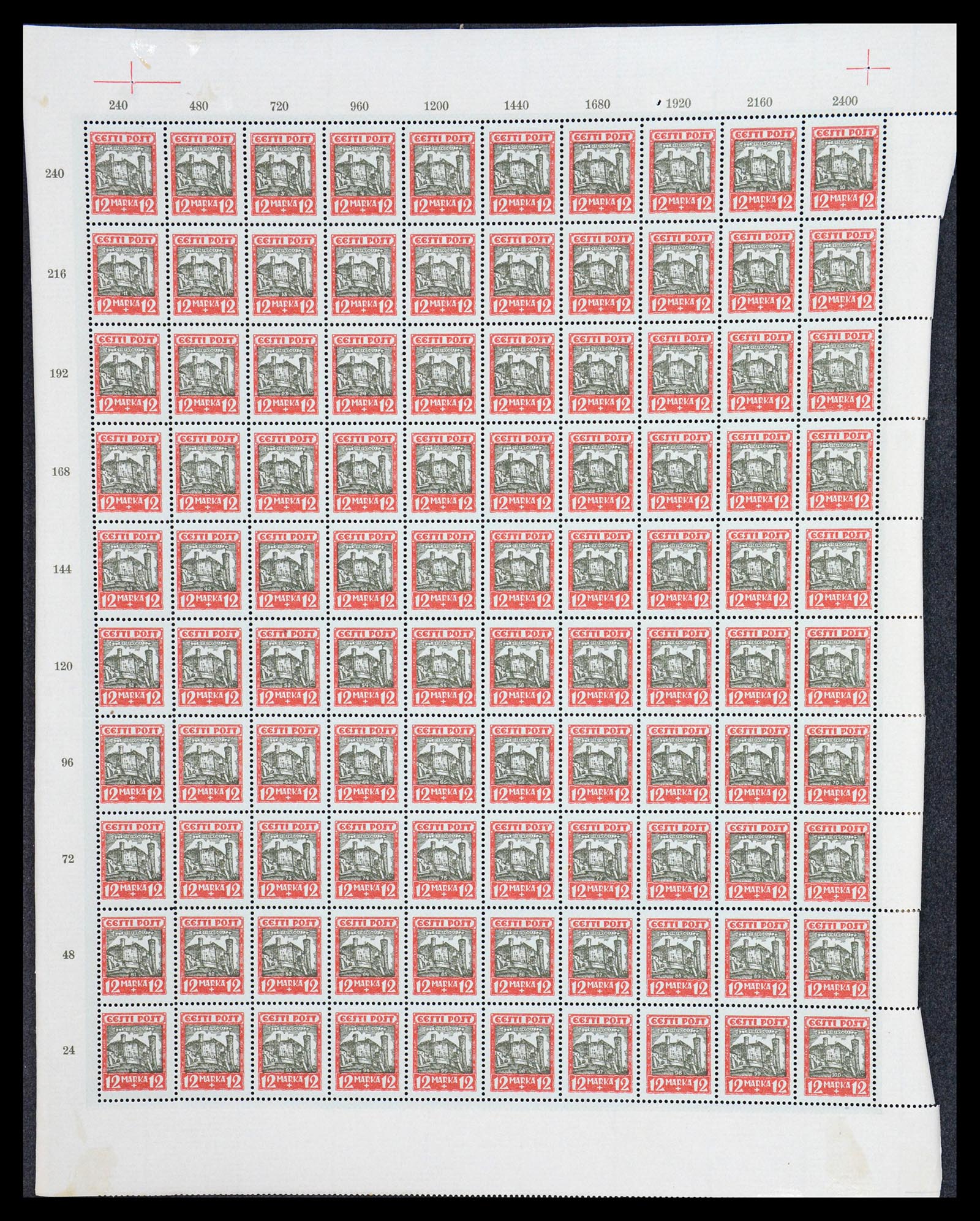 36723 024 - Stamp collection 36723 Estland 1927.