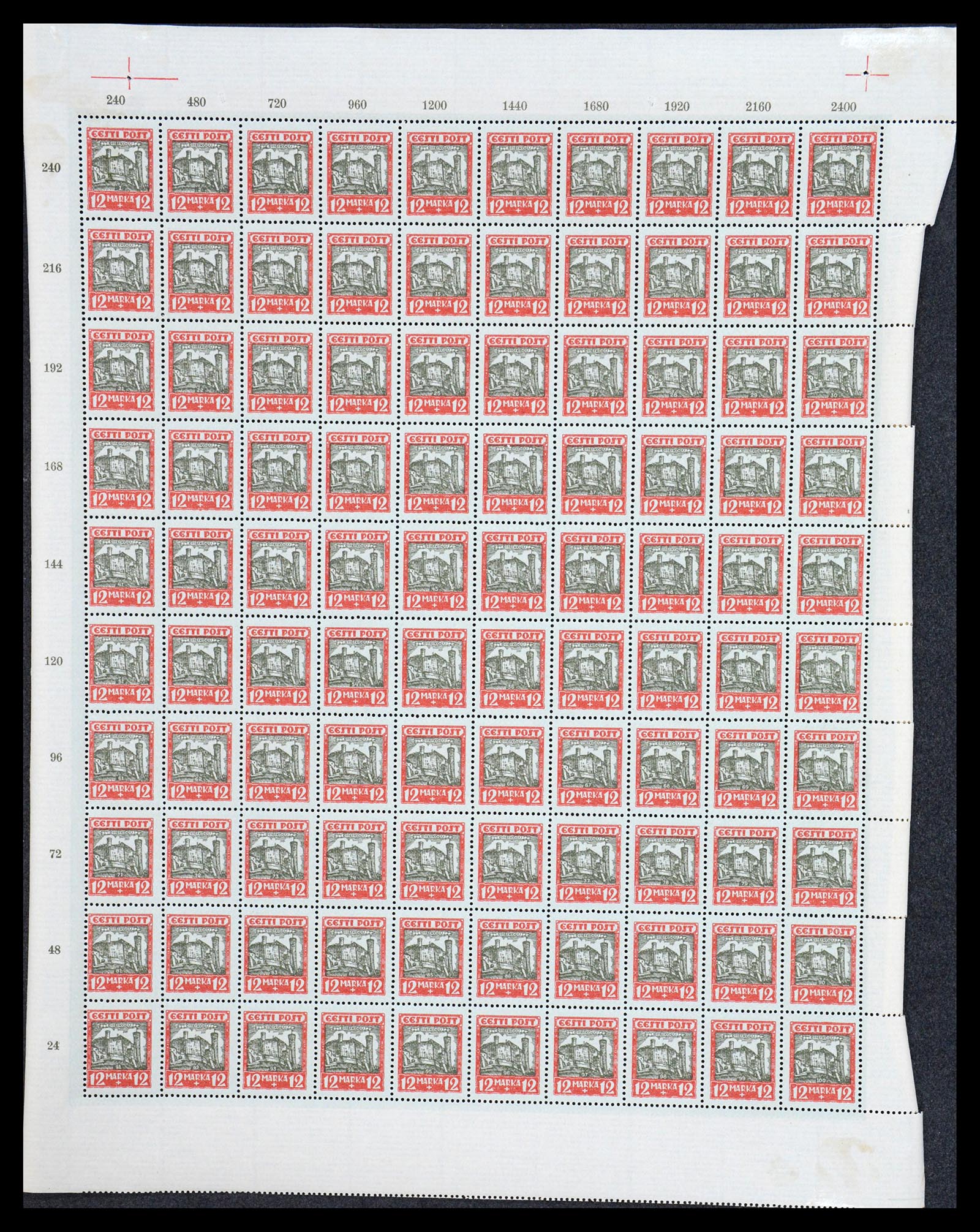 36723 026 - Stamp collection 36723 Estland 1927.