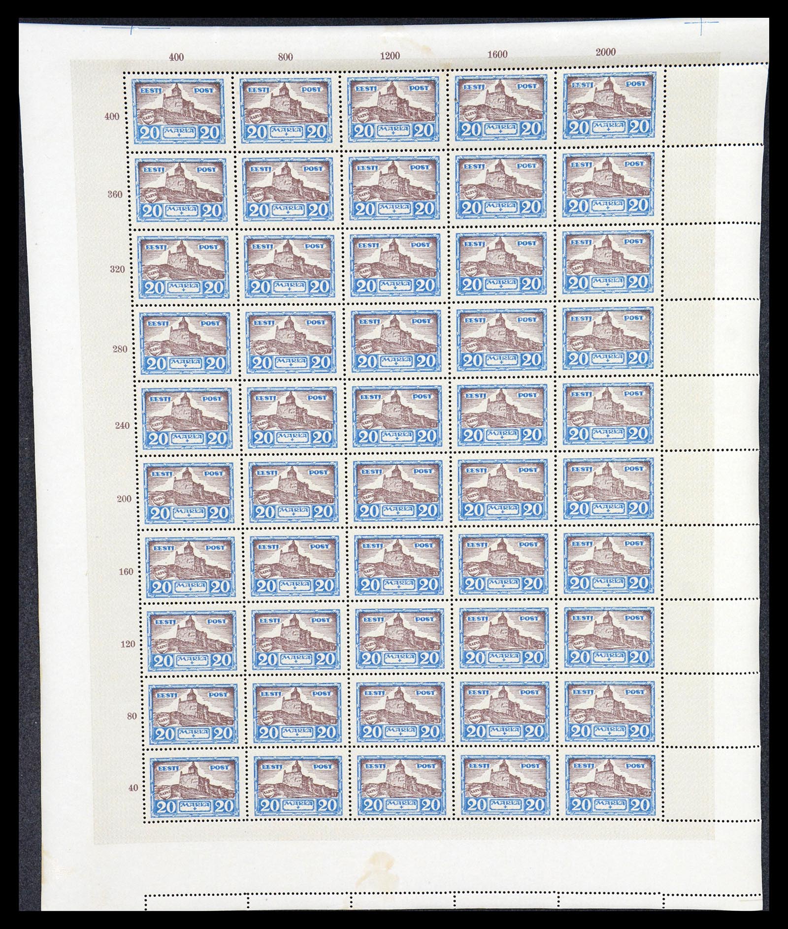 36723 039 - Stamp collection 36723 Estland 1927.