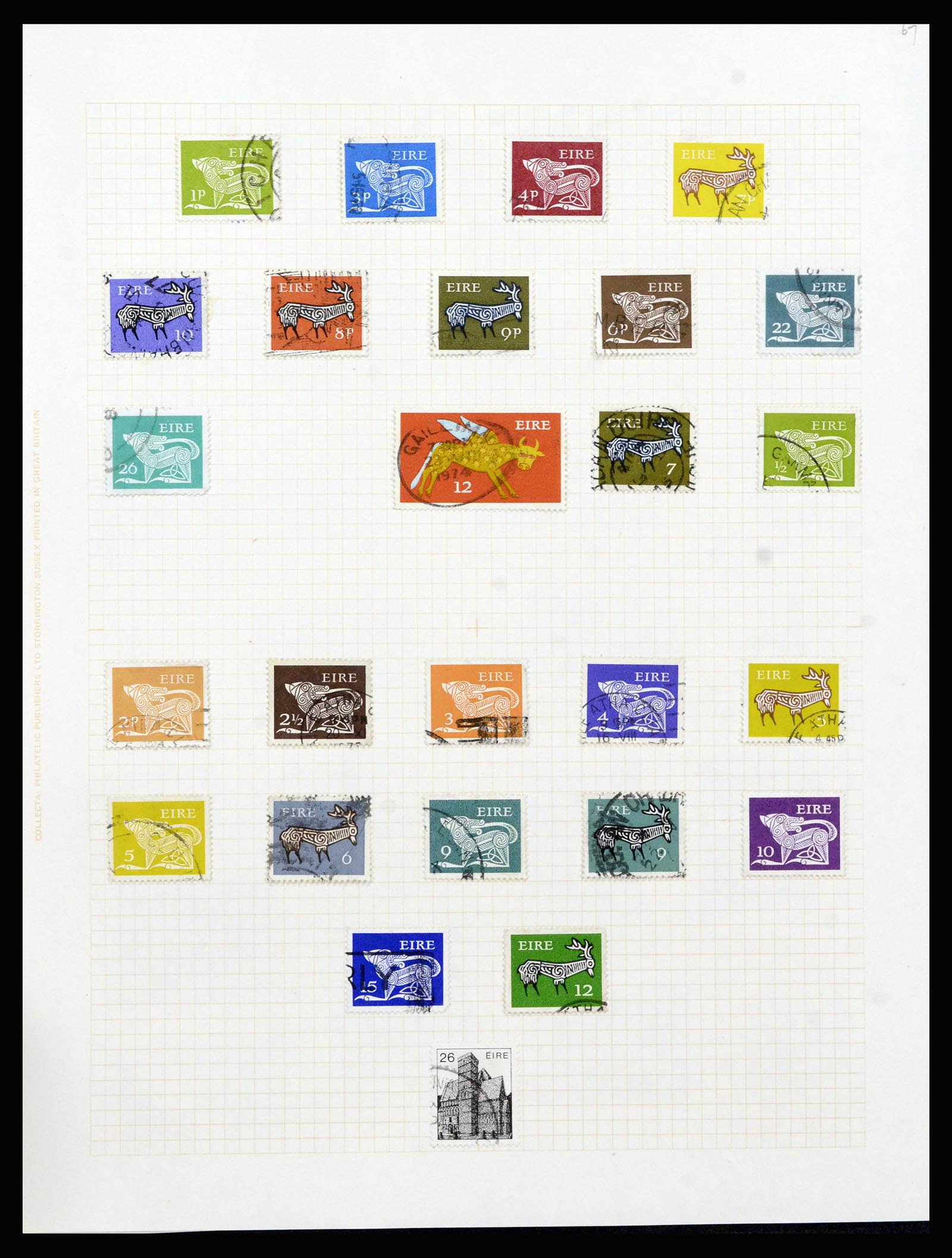 36727 0021 - Stamp collection 36727 World sorting lot 1850-1970.