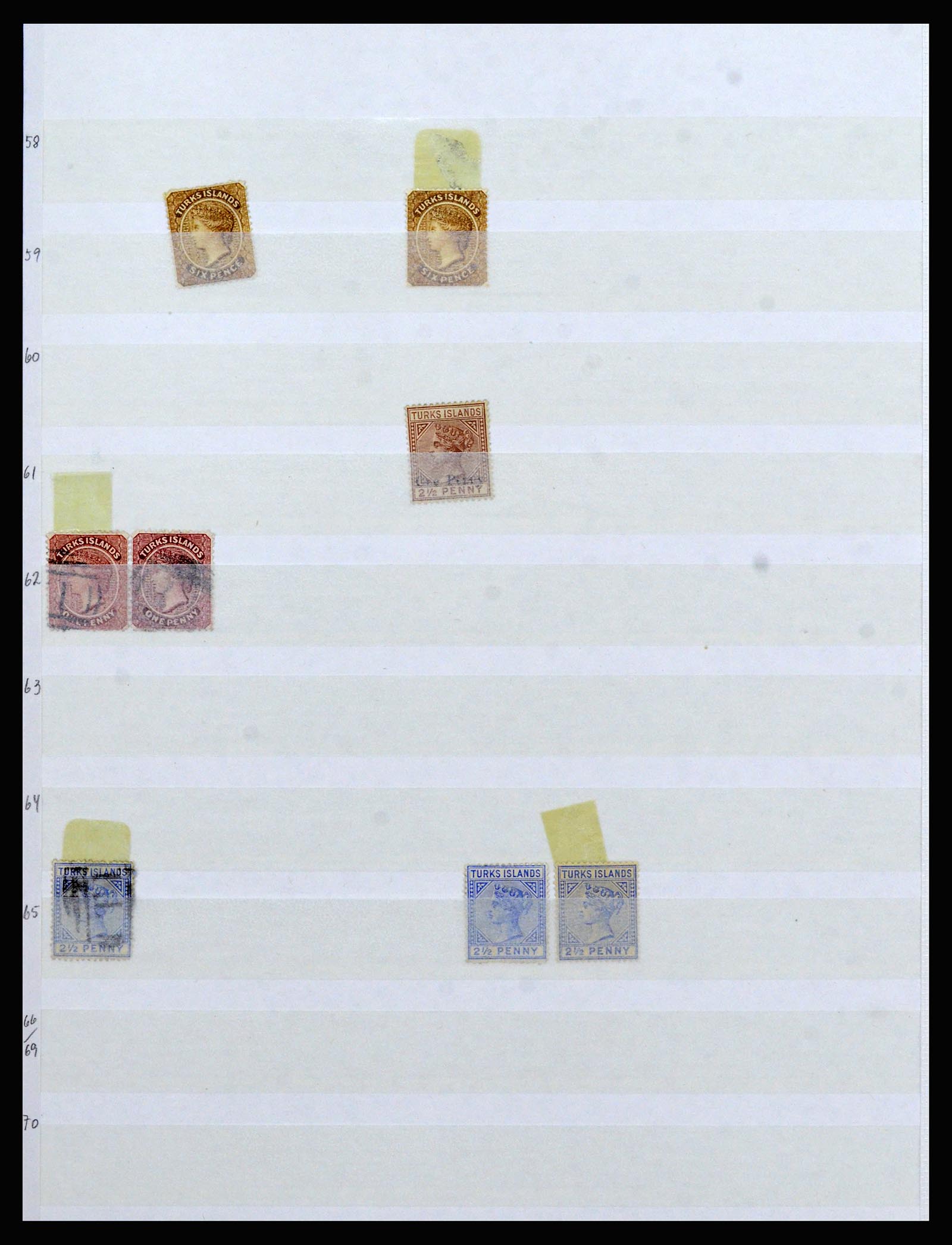36727 0033 - Stamp collection 36727 World sorting lot 1850-1970.