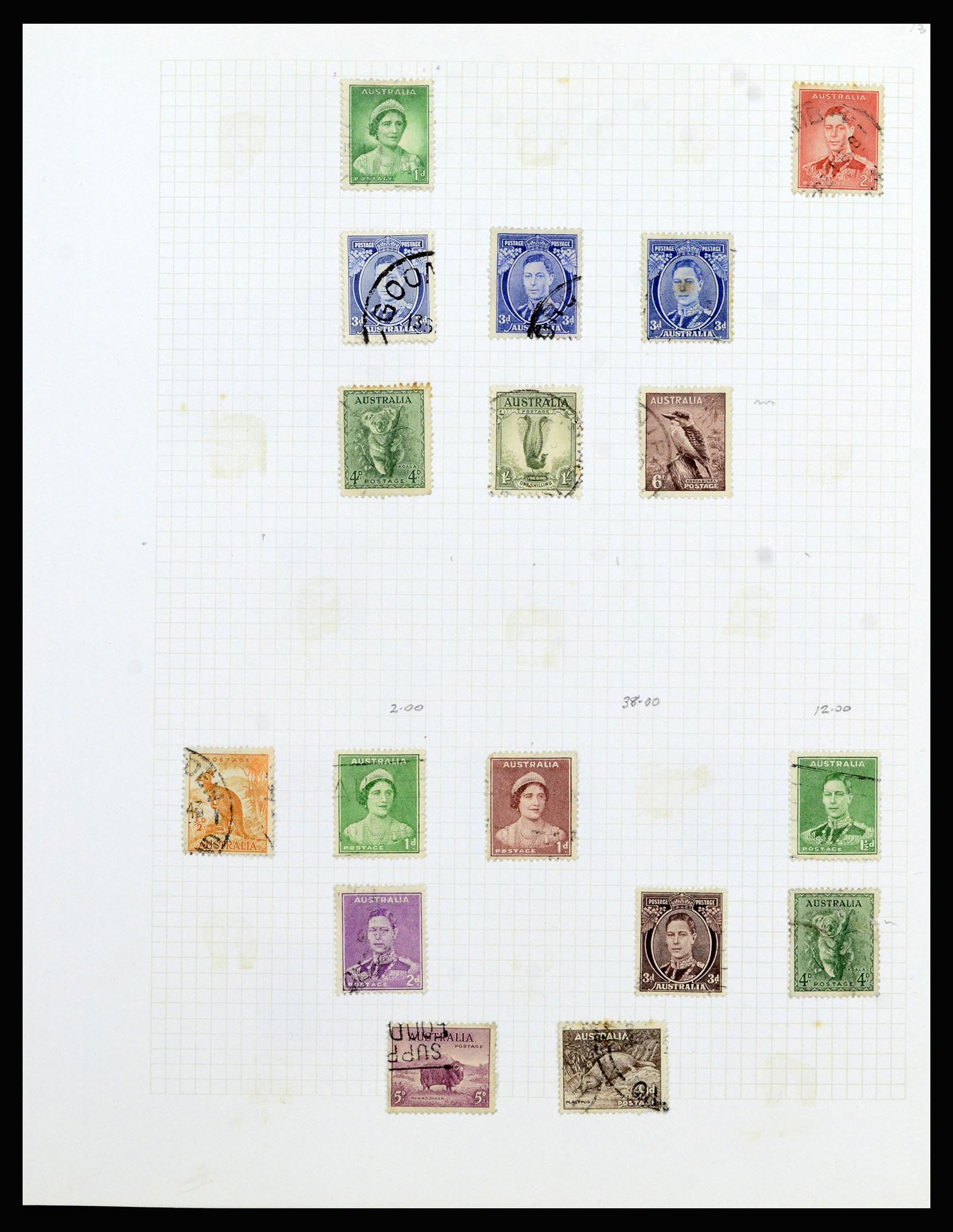 36727 1045 - Stamp collection 36727 World sorting lot 1850-1970.