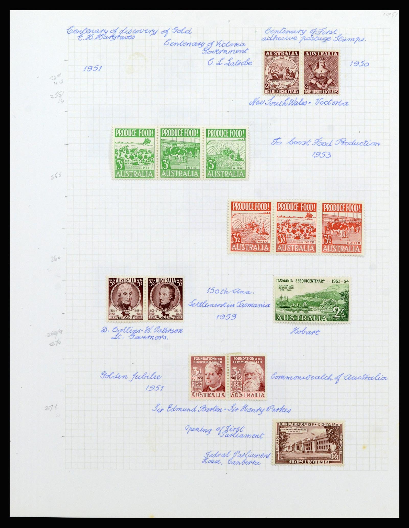 36727 1052 - Stamp collection 36727 World sorting lot 1850-1970.