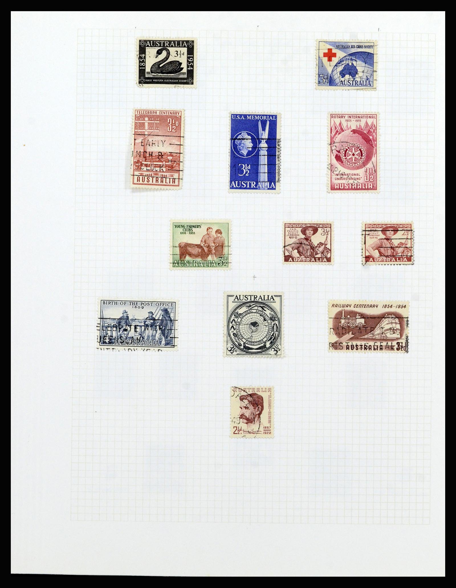 36727 1057 - Stamp collection 36727 World sorting lot 1850-1970.