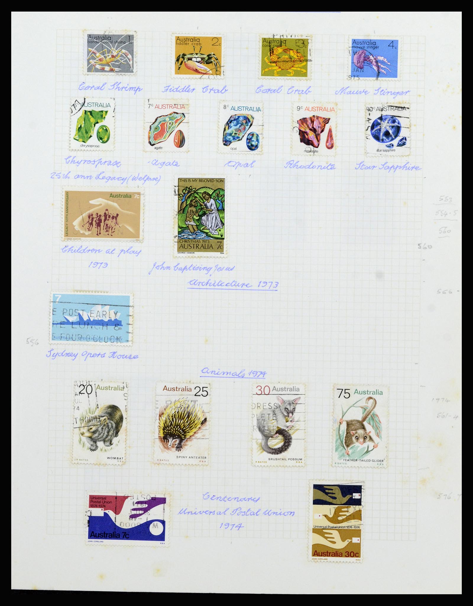 36727 1076 - Stamp collection 36727 World sorting lot 1850-1970.
