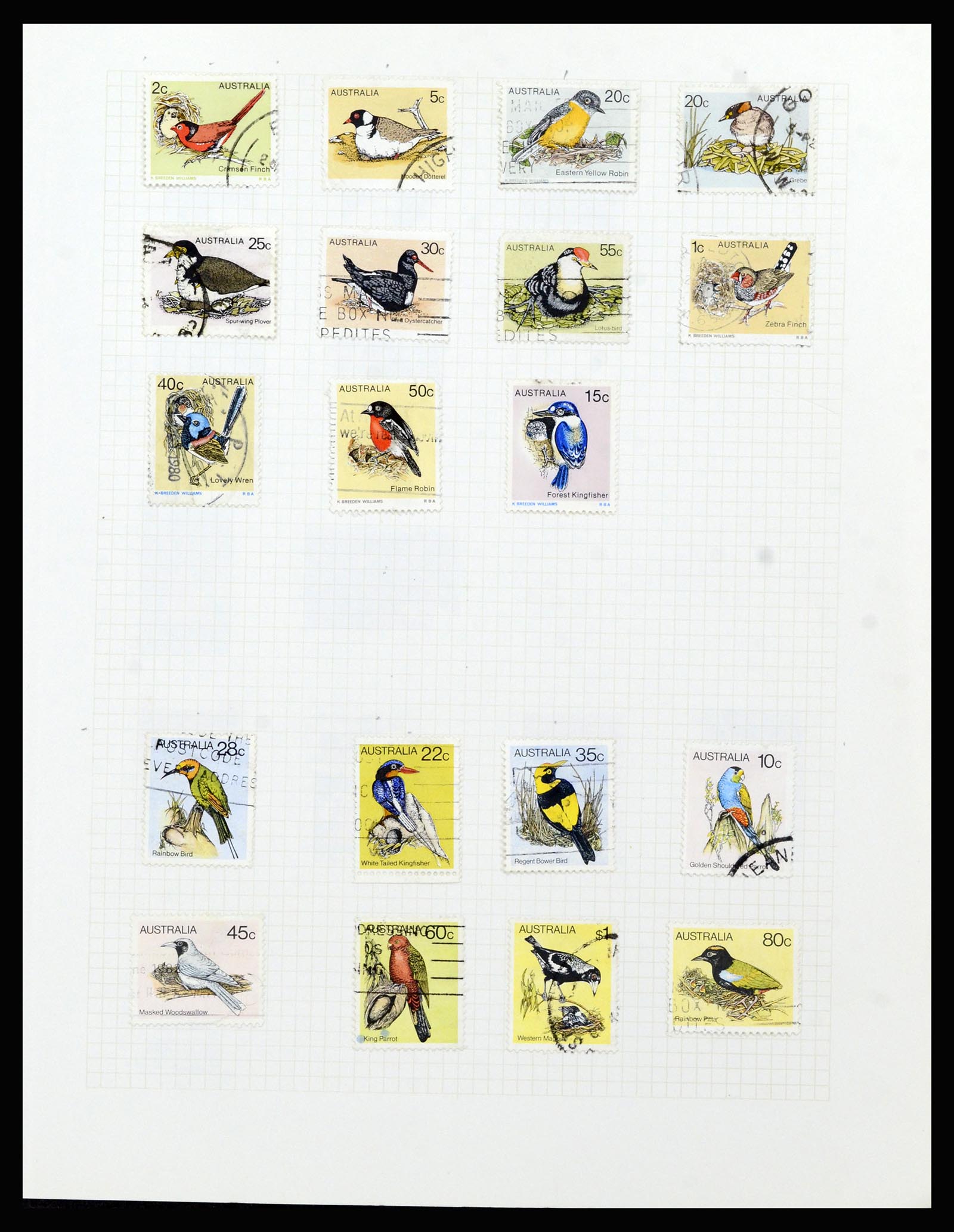 36727 1082 - Postzegelverzameling 36727 Wereld uitzoekpartij 1850-1970.