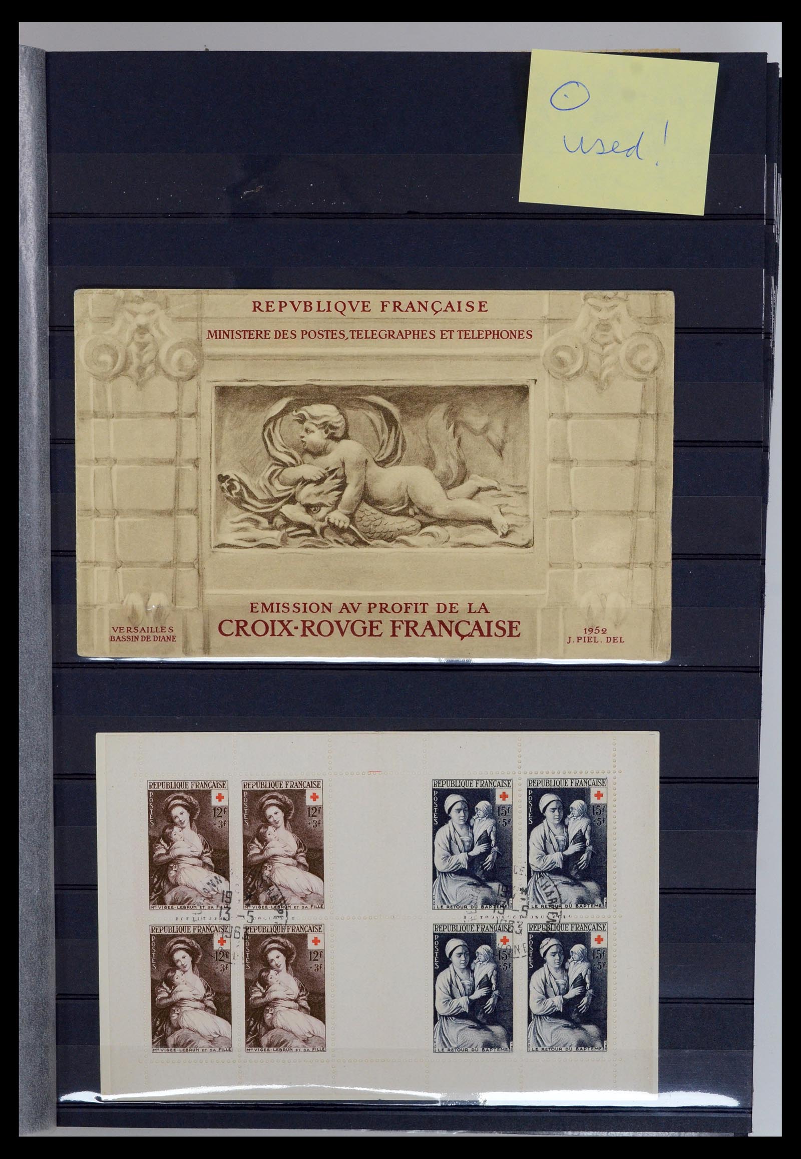 36728 001 - Stamp collection 36728 France stamp booklets 1952-2011.