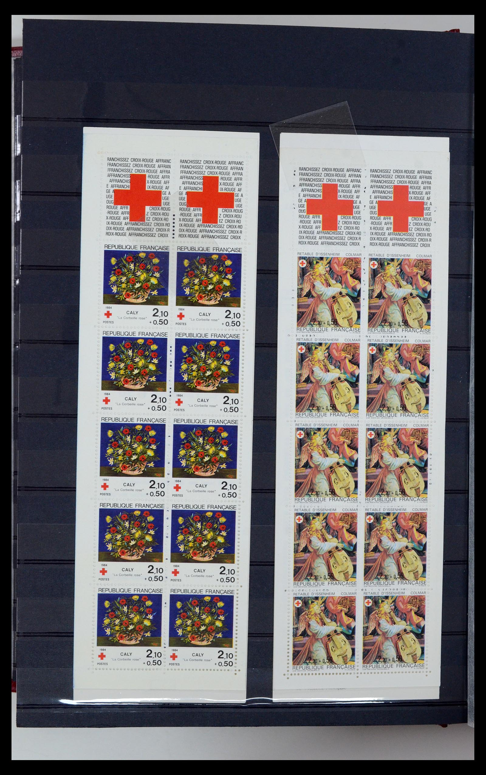36728 012 - Postzegelverzameling 36728 Frankrijk postzegelboekjes 1952-2011.