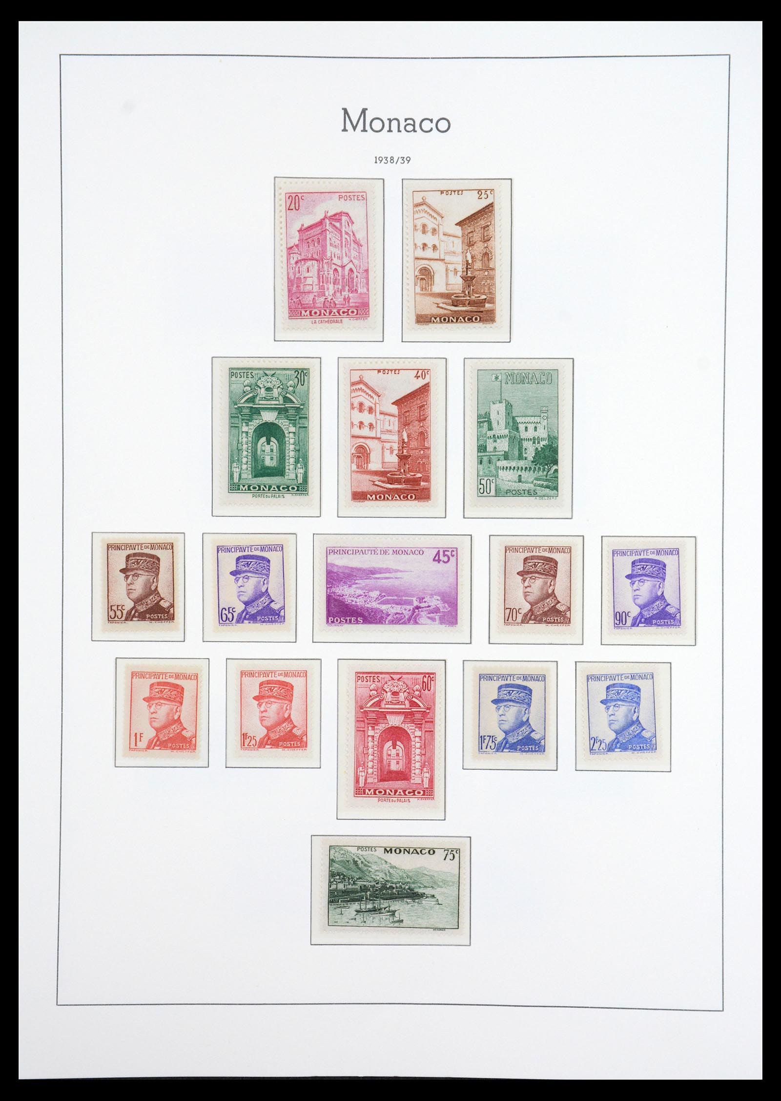 36735 015 - Postzegelverzameling 36735 Monaco 1885-1966.