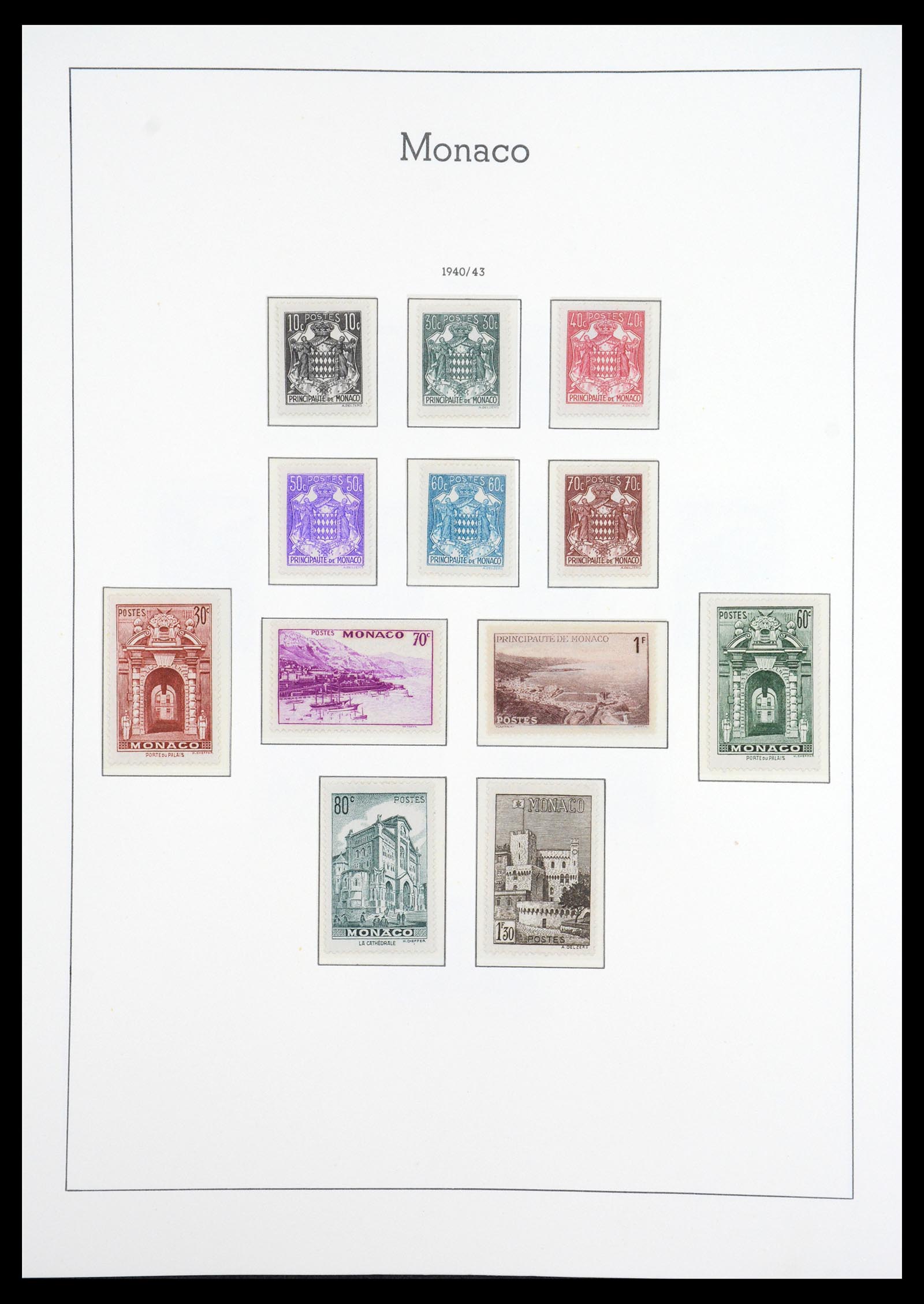 36735 019 - Postzegelverzameling 36735 Monaco 1885-1966.