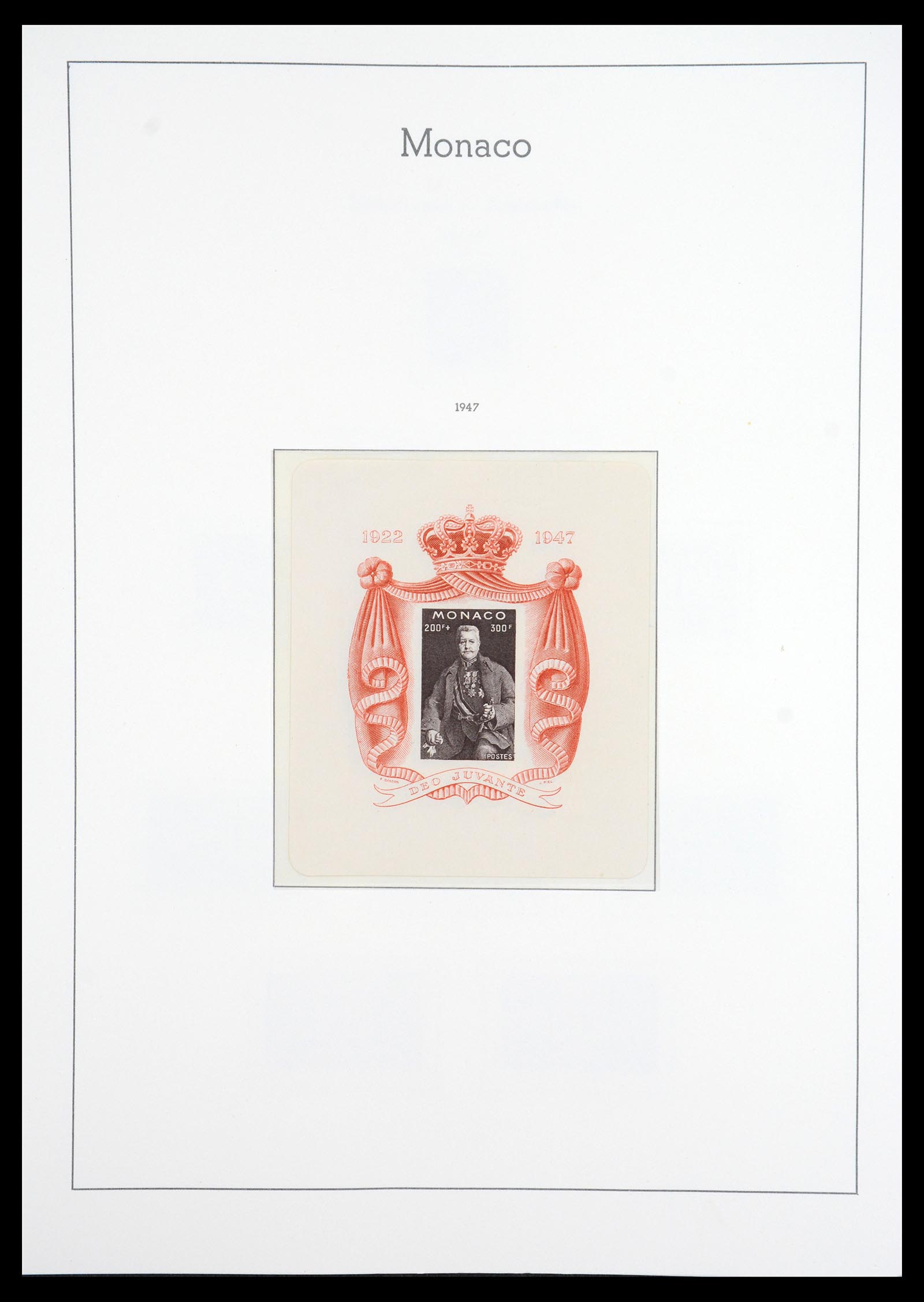 36735 030 - Postzegelverzameling 36735 Monaco 1885-1966.