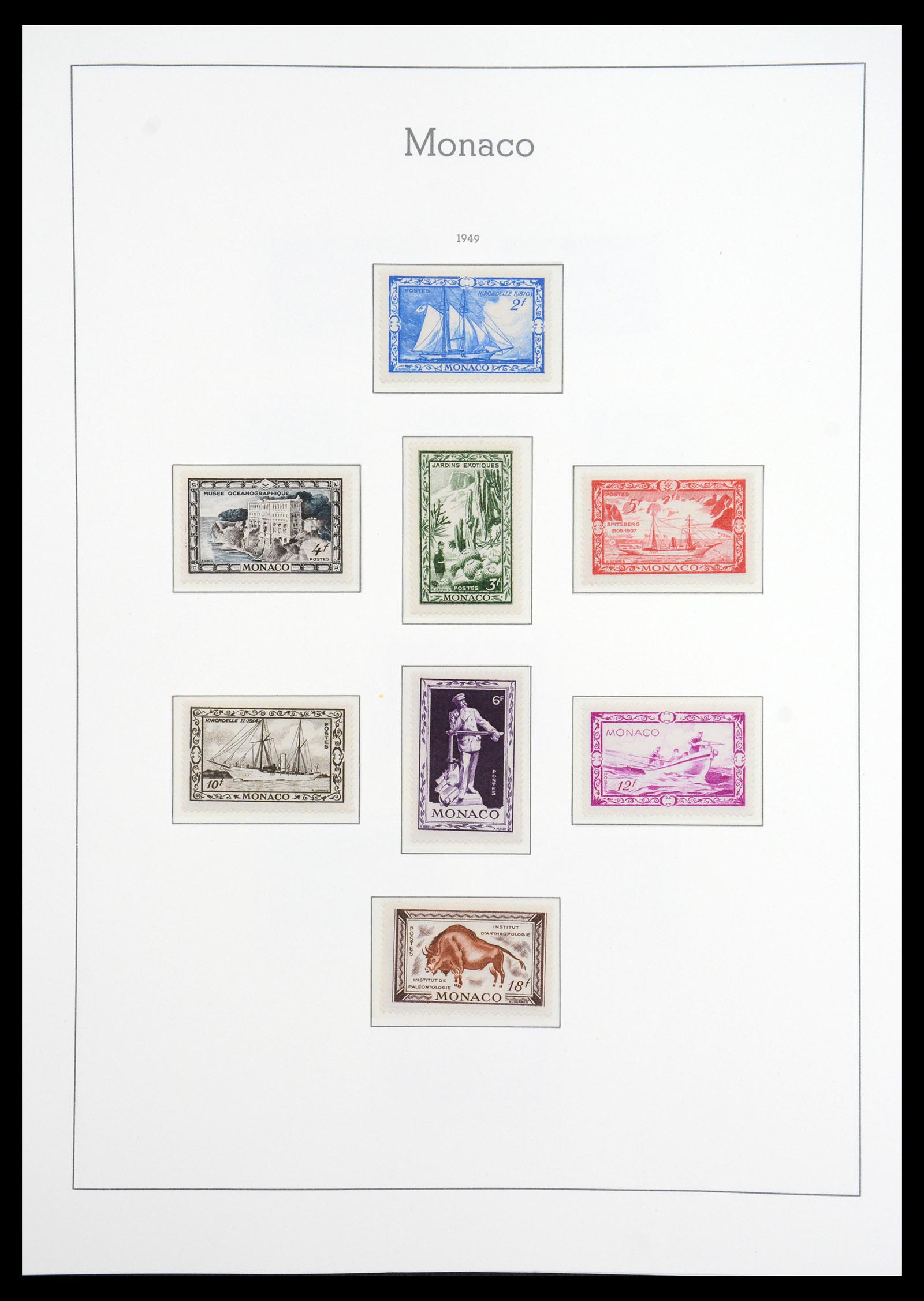 36735 034 - Postzegelverzameling 36735 Monaco 1885-1966.