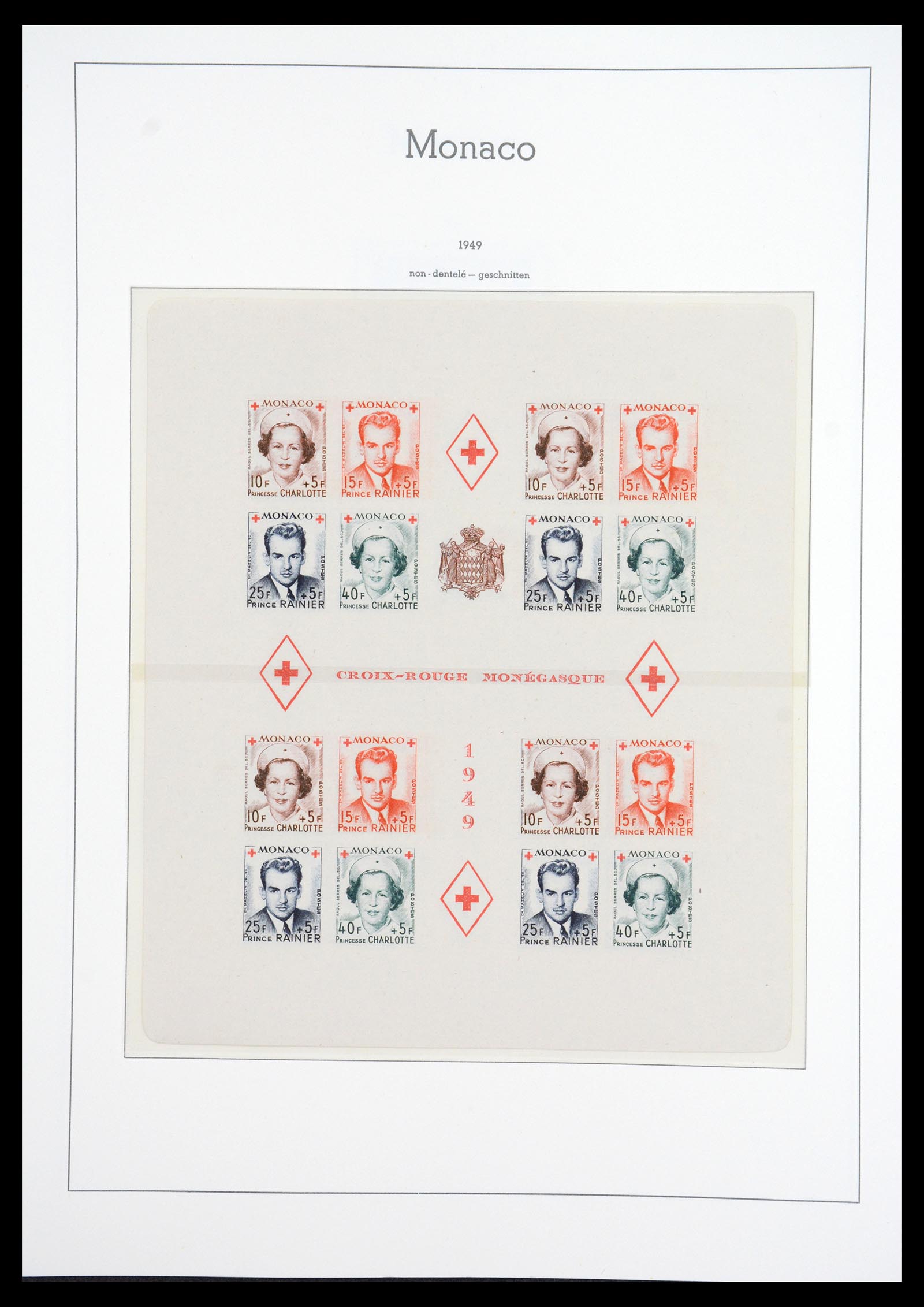 36735 039 - Postzegelverzameling 36735 Monaco 1885-1966.