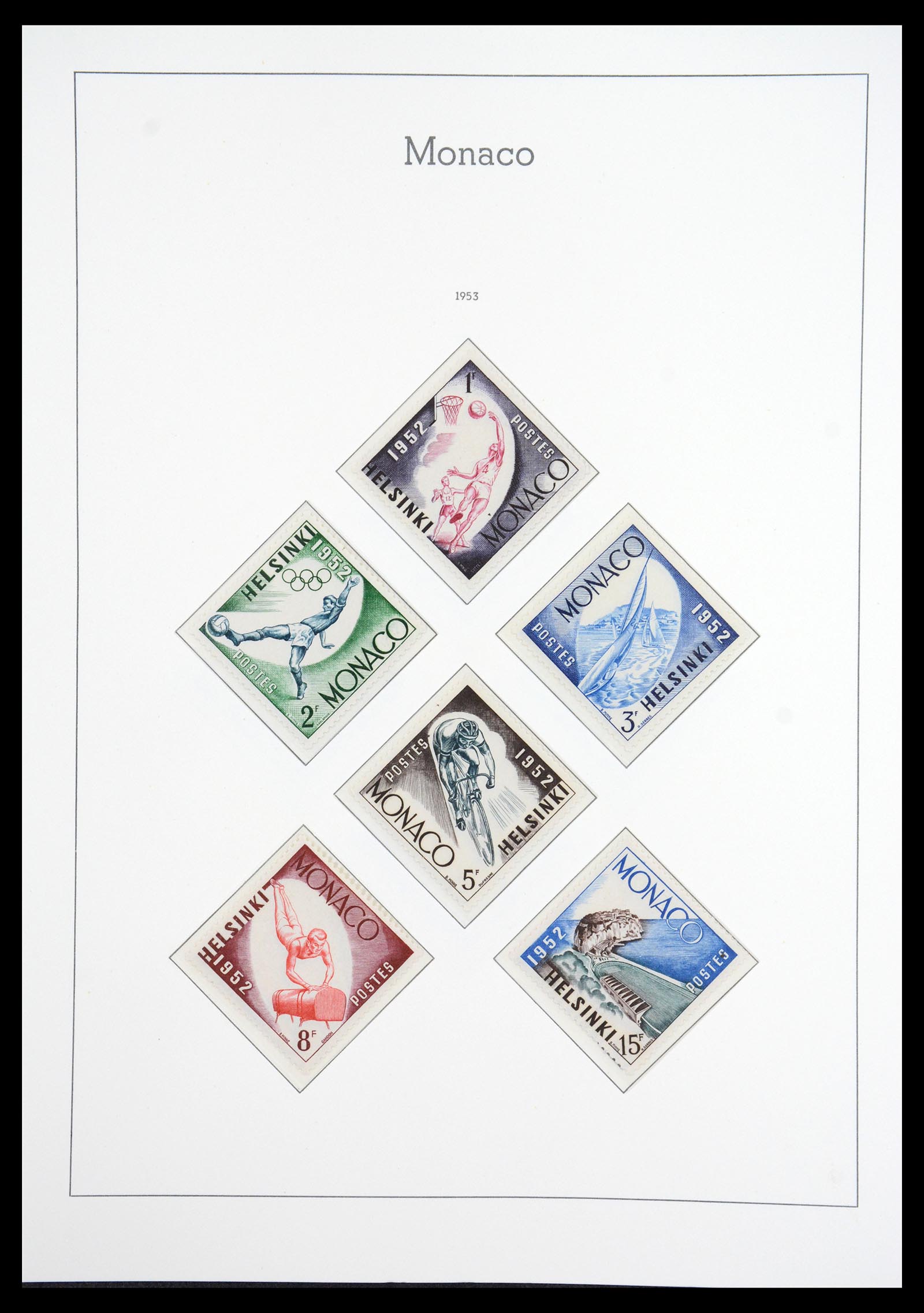36735 047 - Stamp collection 36735 Monaco 1885-1966.