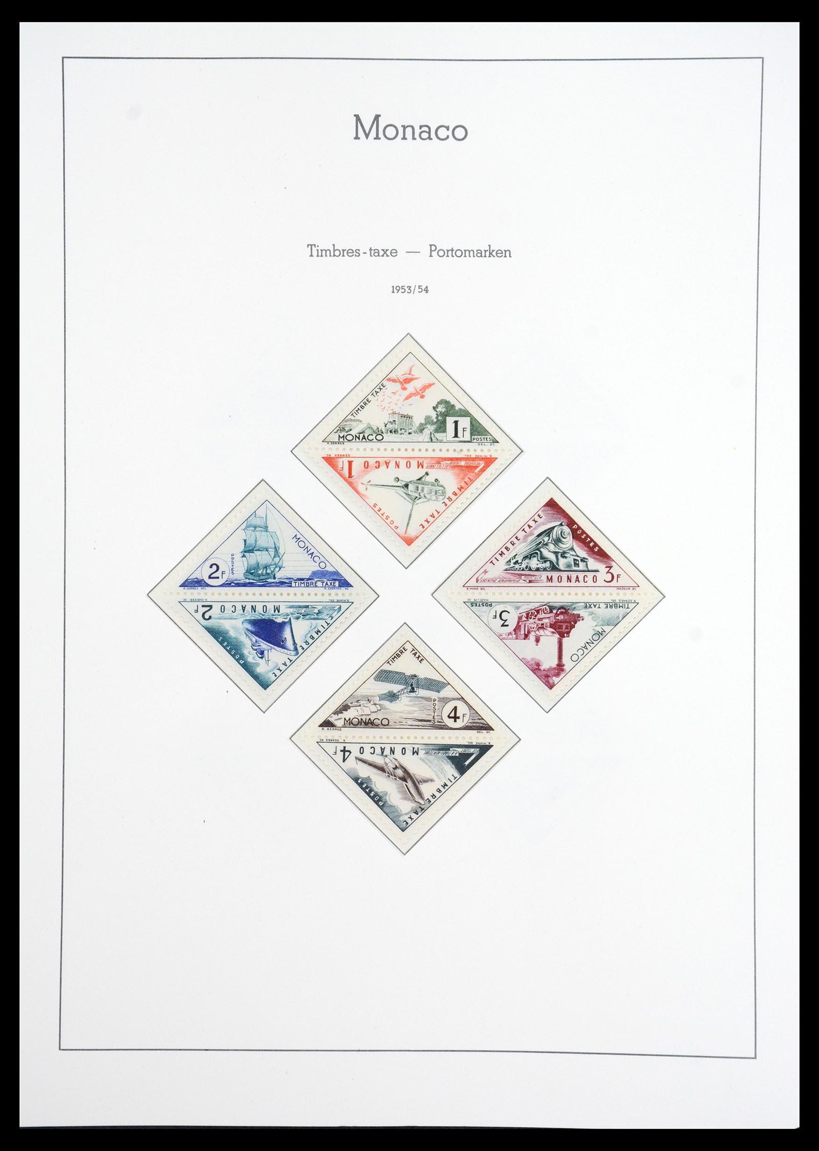 36735 049 - Stamp collection 36735 Monaco 1885-1966.