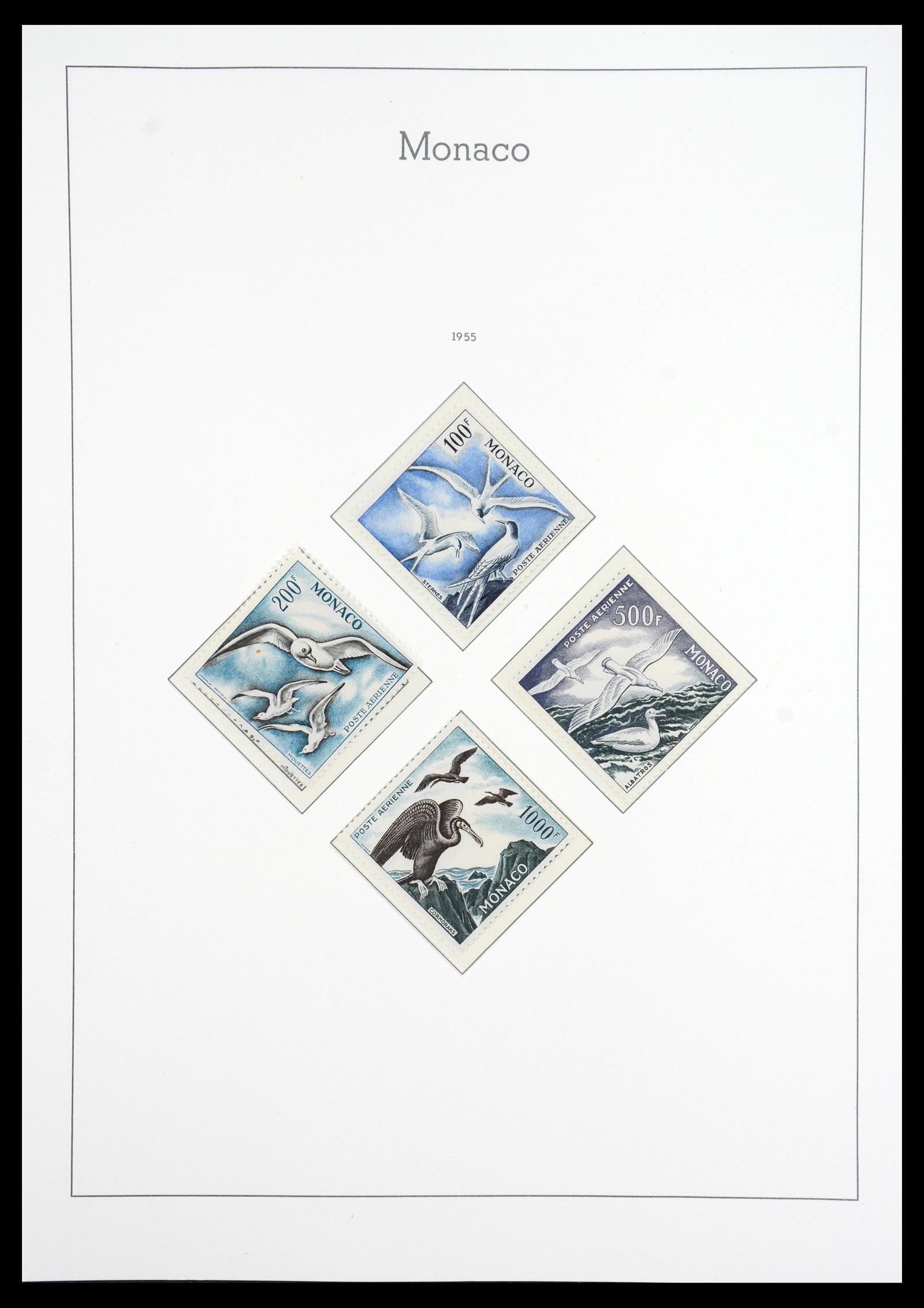 36735 055 - Postzegelverzameling 36735 Monaco 1885-1966.