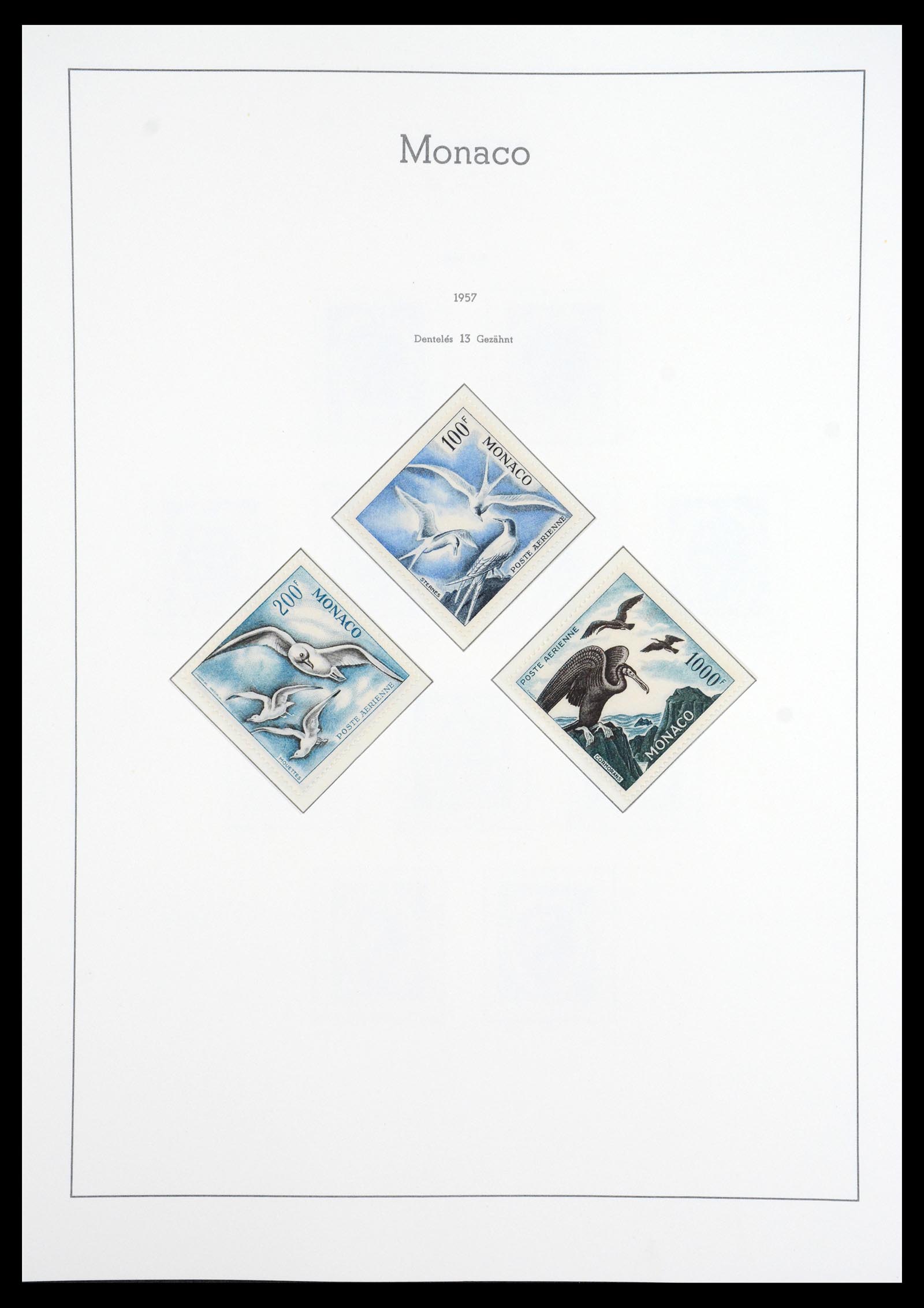 36735 056 - Postzegelverzameling 36735 Monaco 1885-1966.