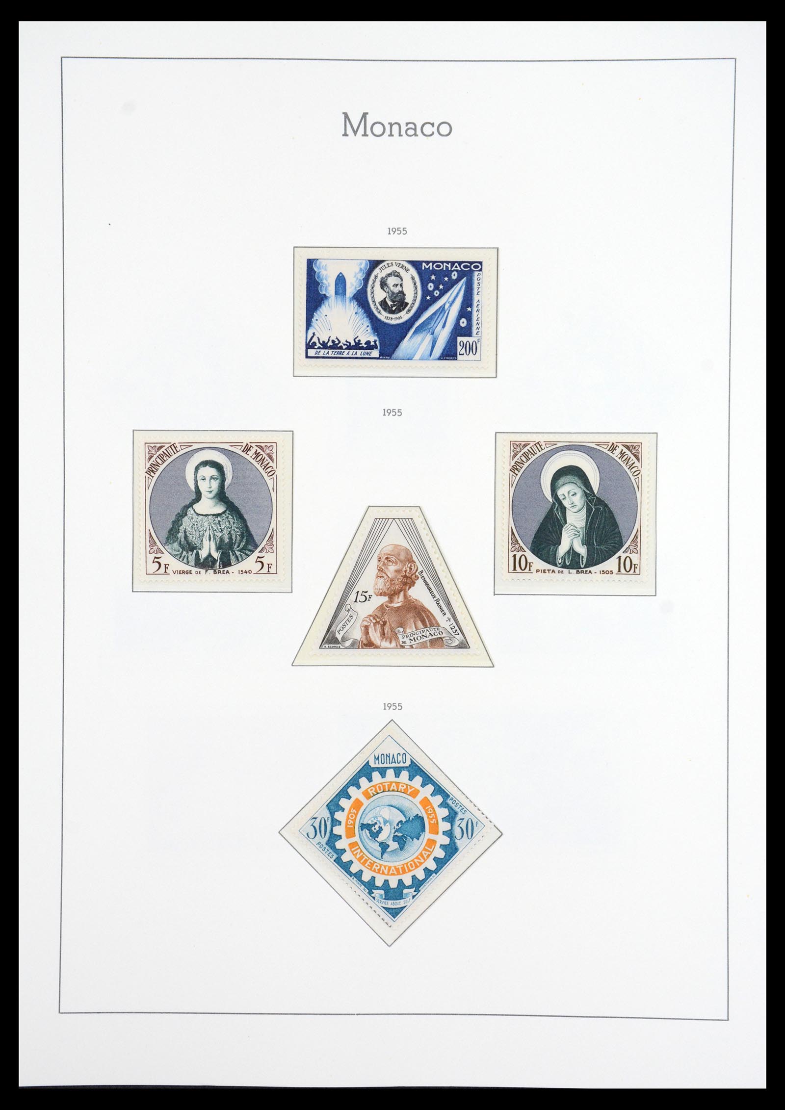 36735 059 - Postzegelverzameling 36735 Monaco 1885-1966.