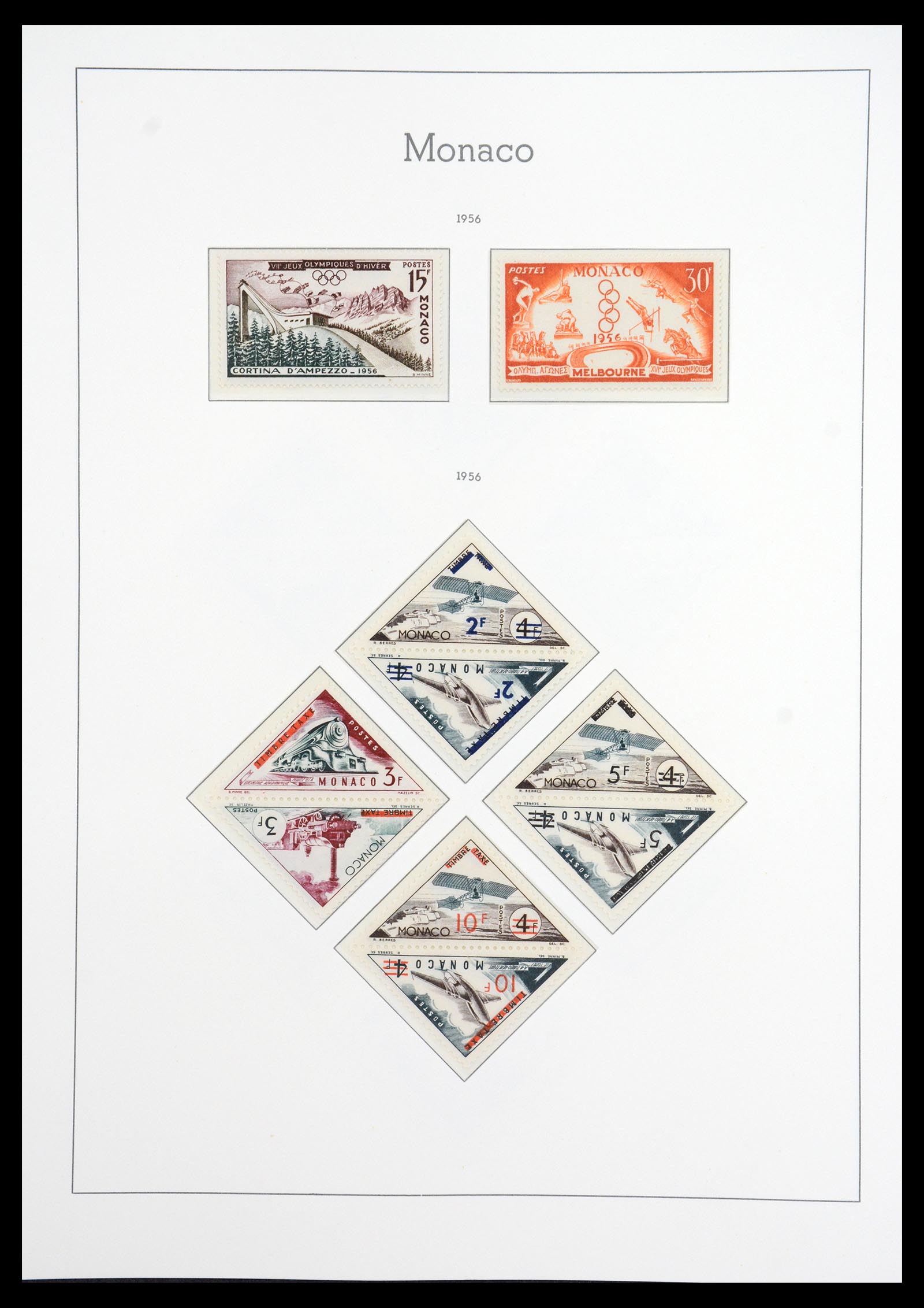 36735 061 - Stamp collection 36735 Monaco 1885-1966.