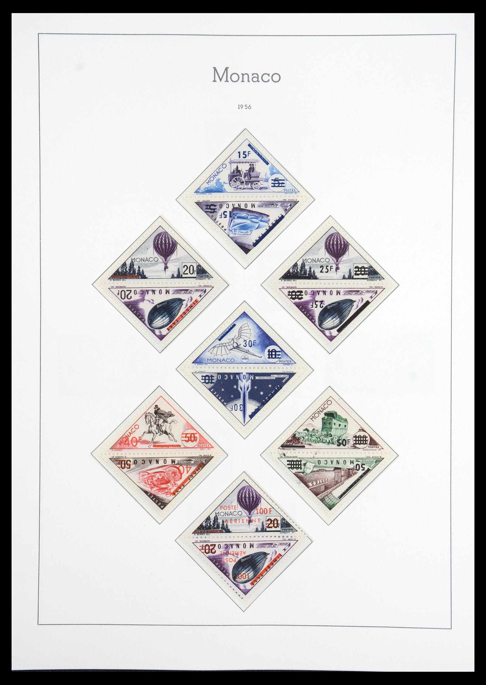 36735 062 - Stamp collection 36735 Monaco 1885-1966.