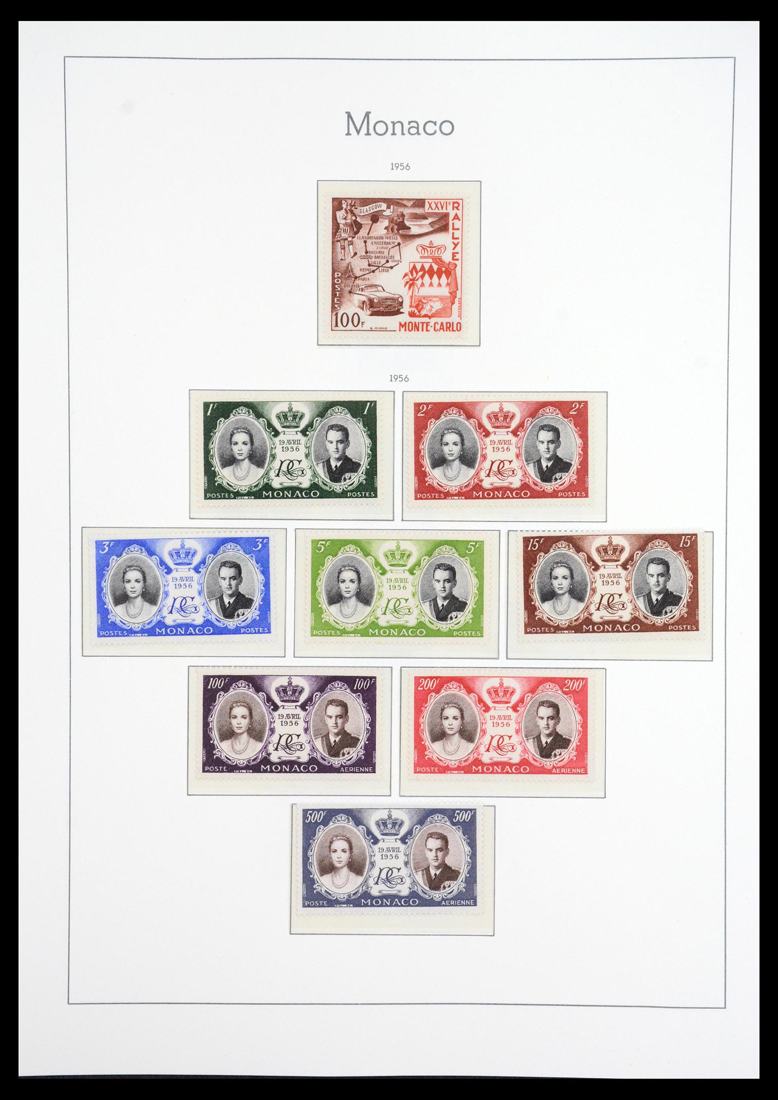 36735 063 - Stamp collection 36735 Monaco 1885-1966.