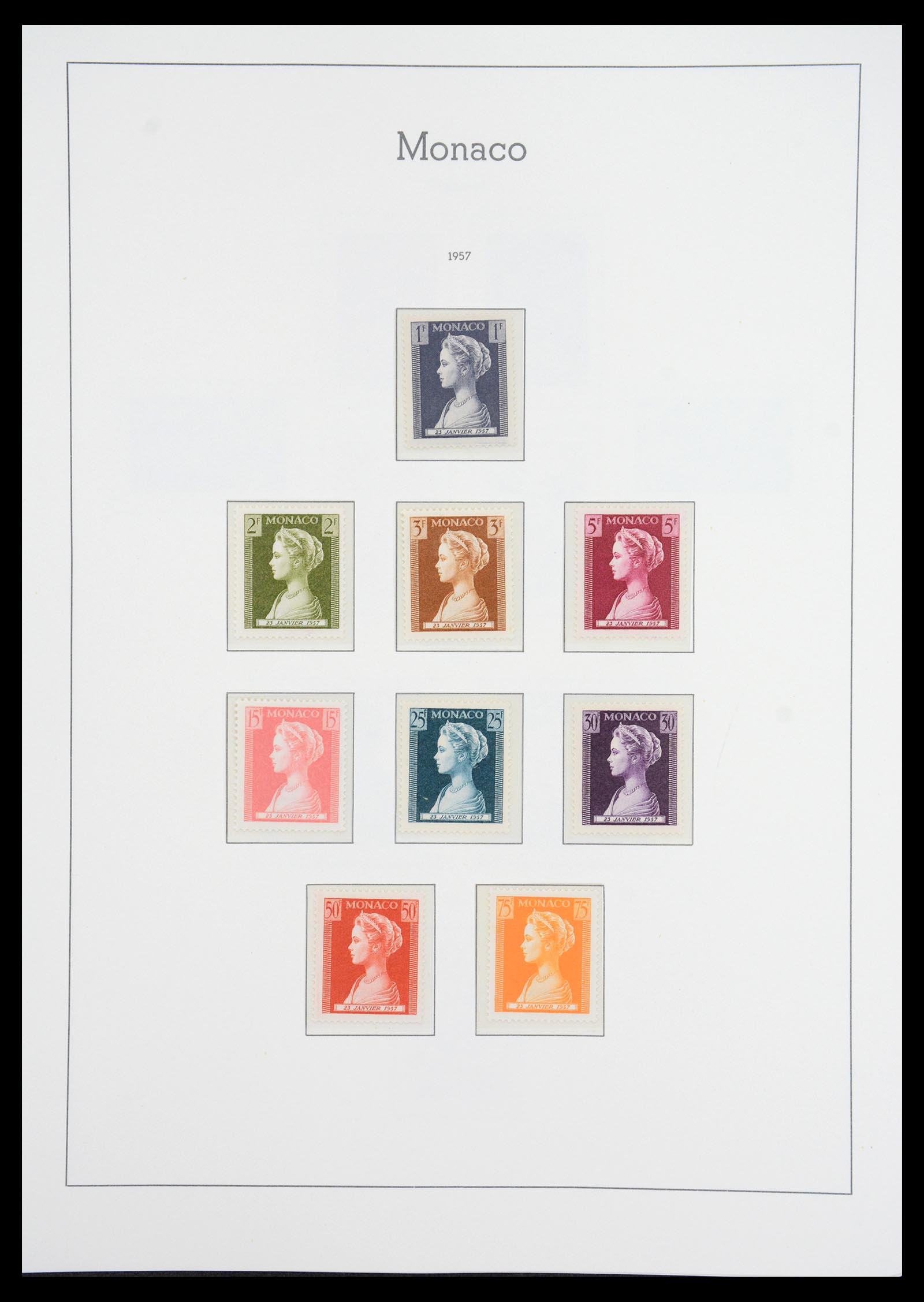 36735 064 - Stamp collection 36735 Monaco 1885-1966.