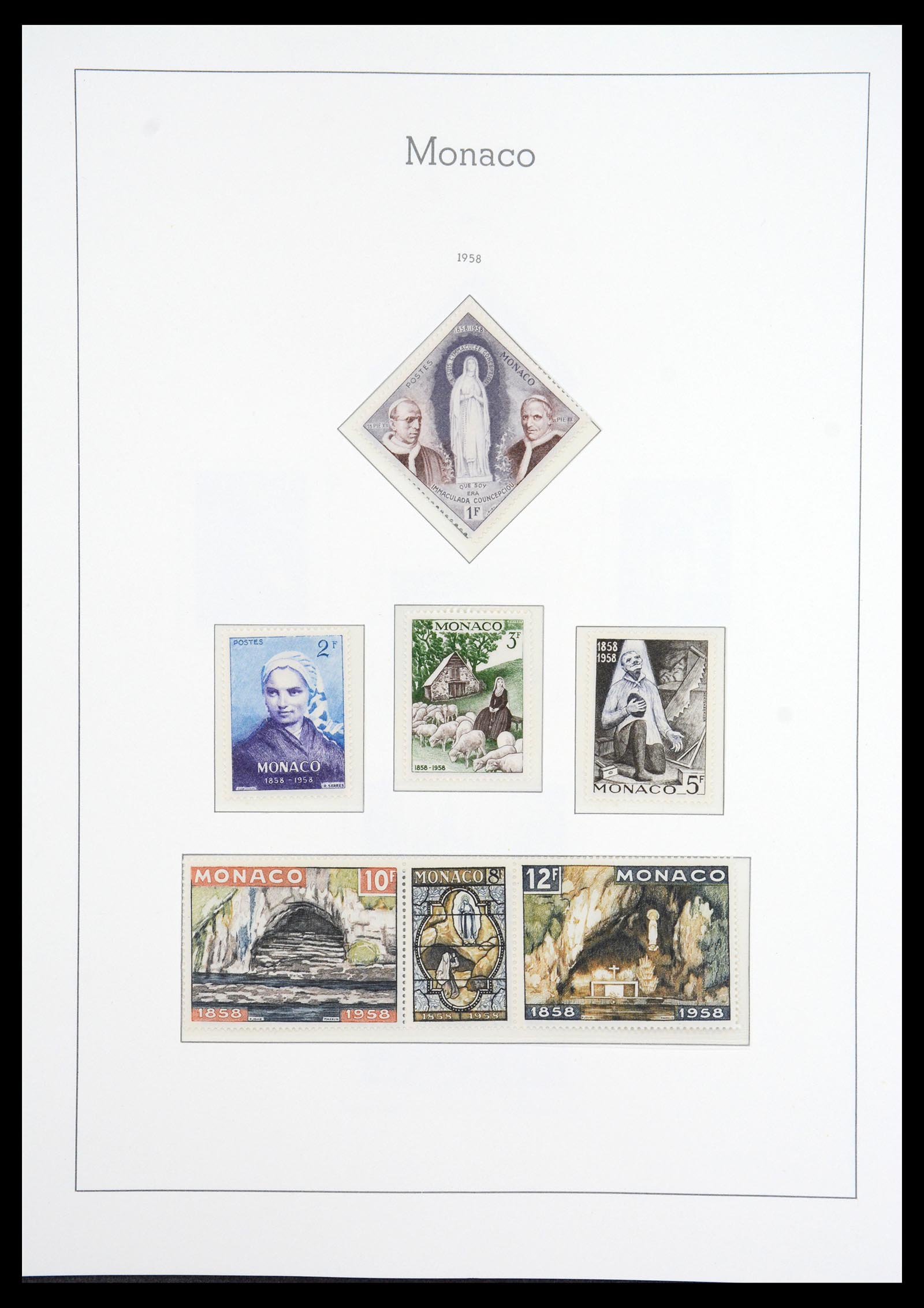 36735 066 - Stamp collection 36735 Monaco 1885-1966.