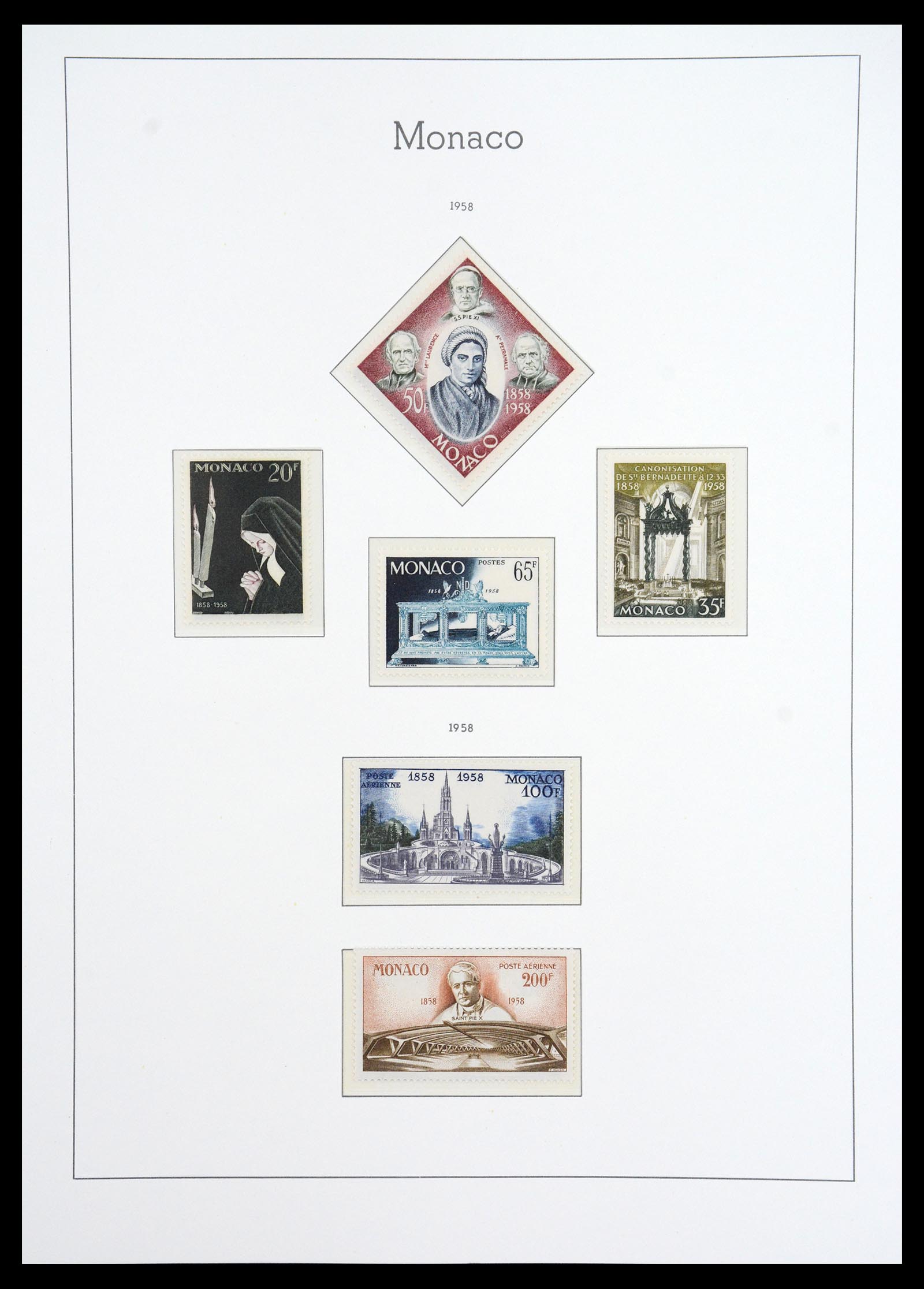36735 067 - Stamp collection 36735 Monaco 1885-1966.
