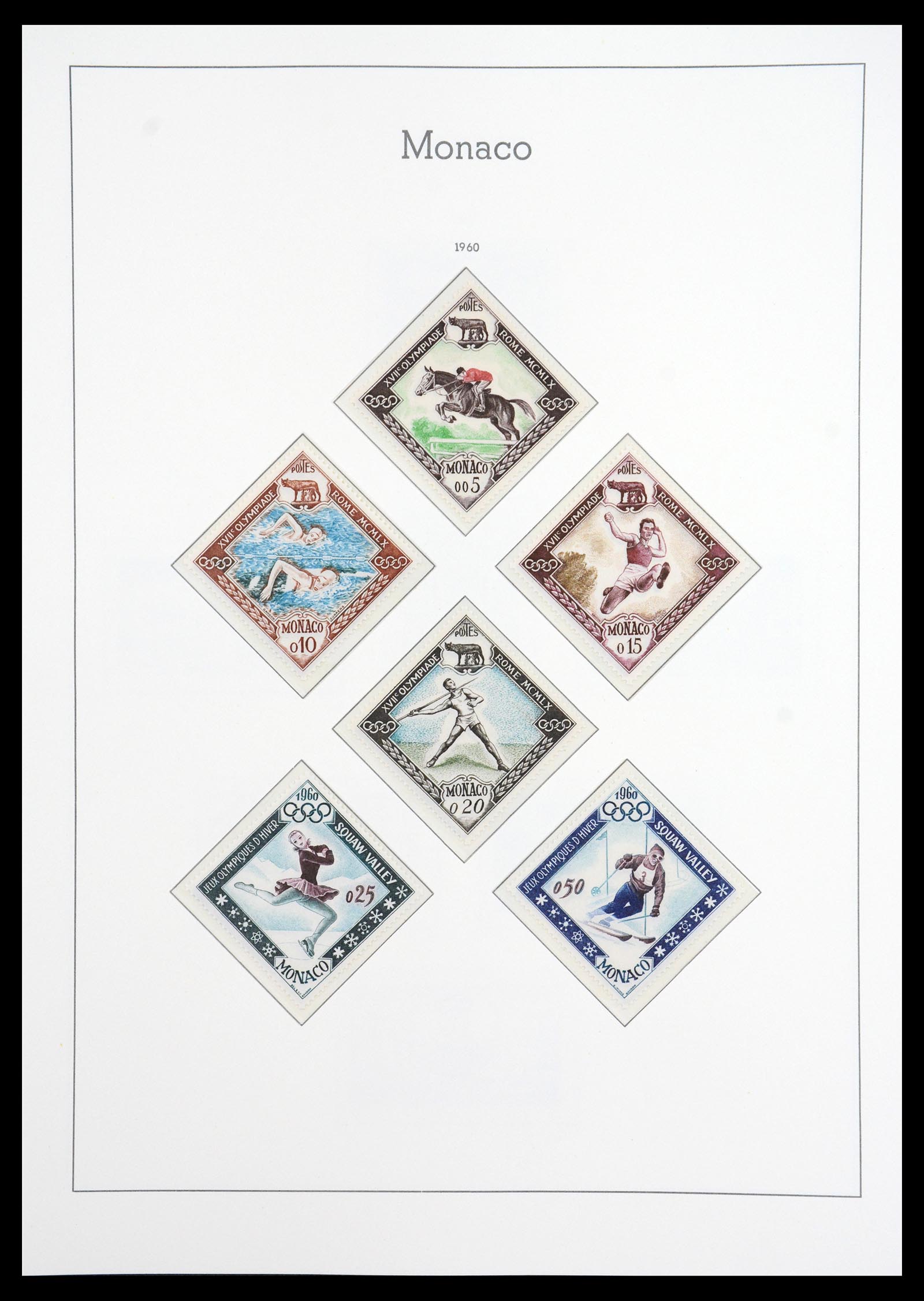 36735 070 - Stamp collection 36735 Monaco 1885-1966.
