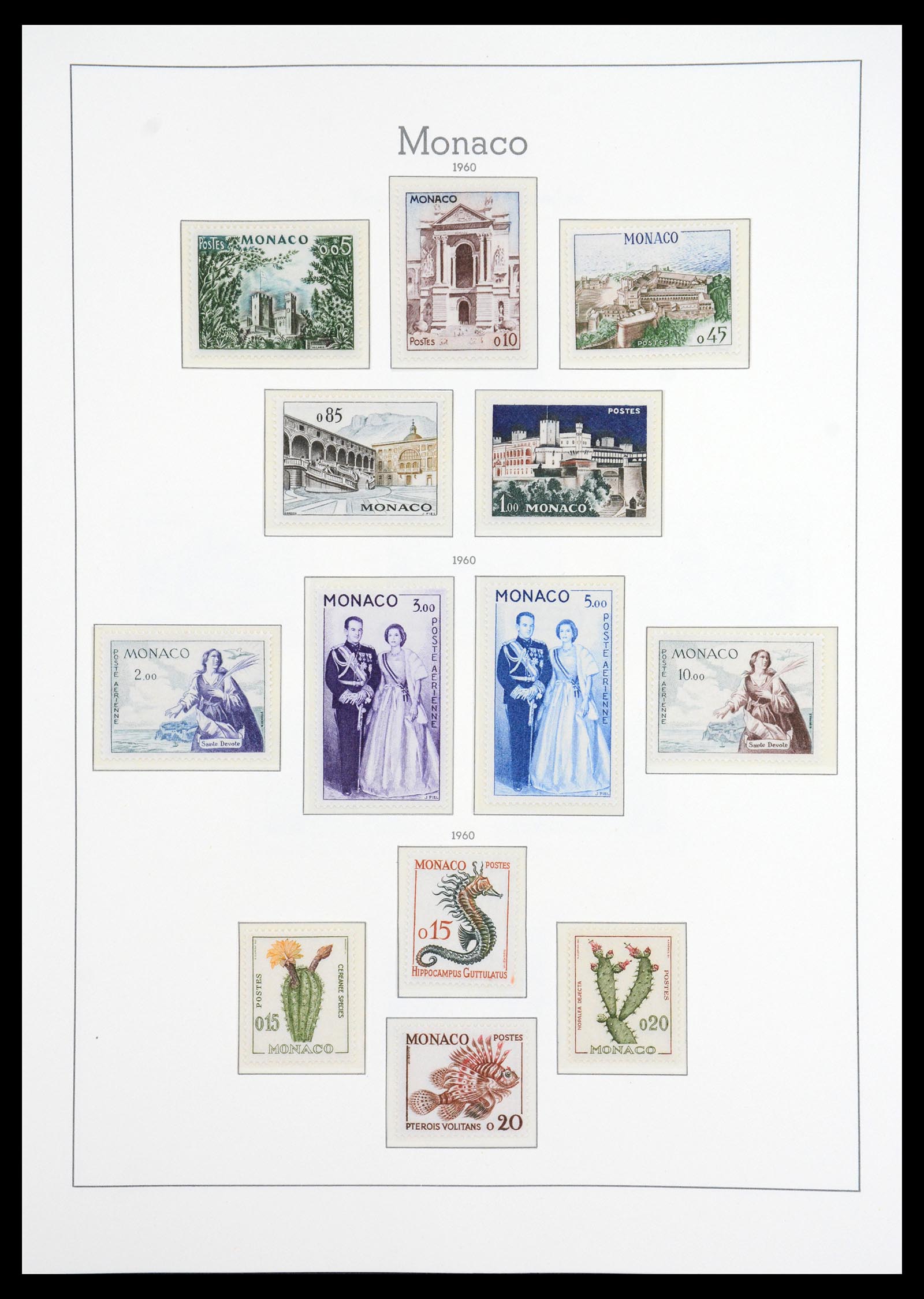 36735 073 - Stamp collection 36735 Monaco 1885-1966.