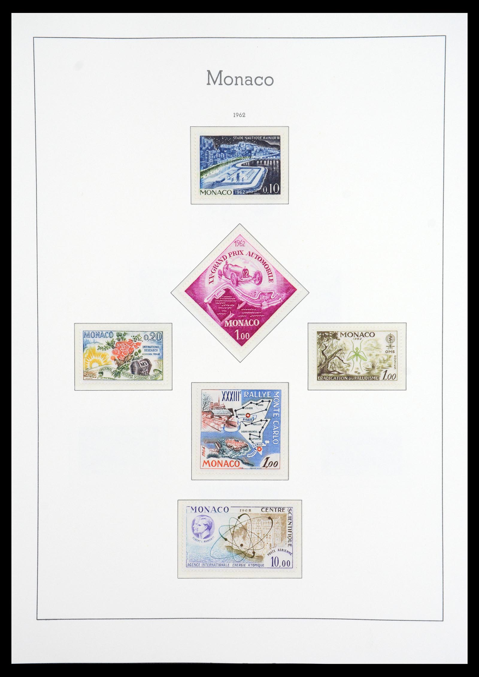 36735 077 - Stamp collection 36735 Monaco 1885-1966.