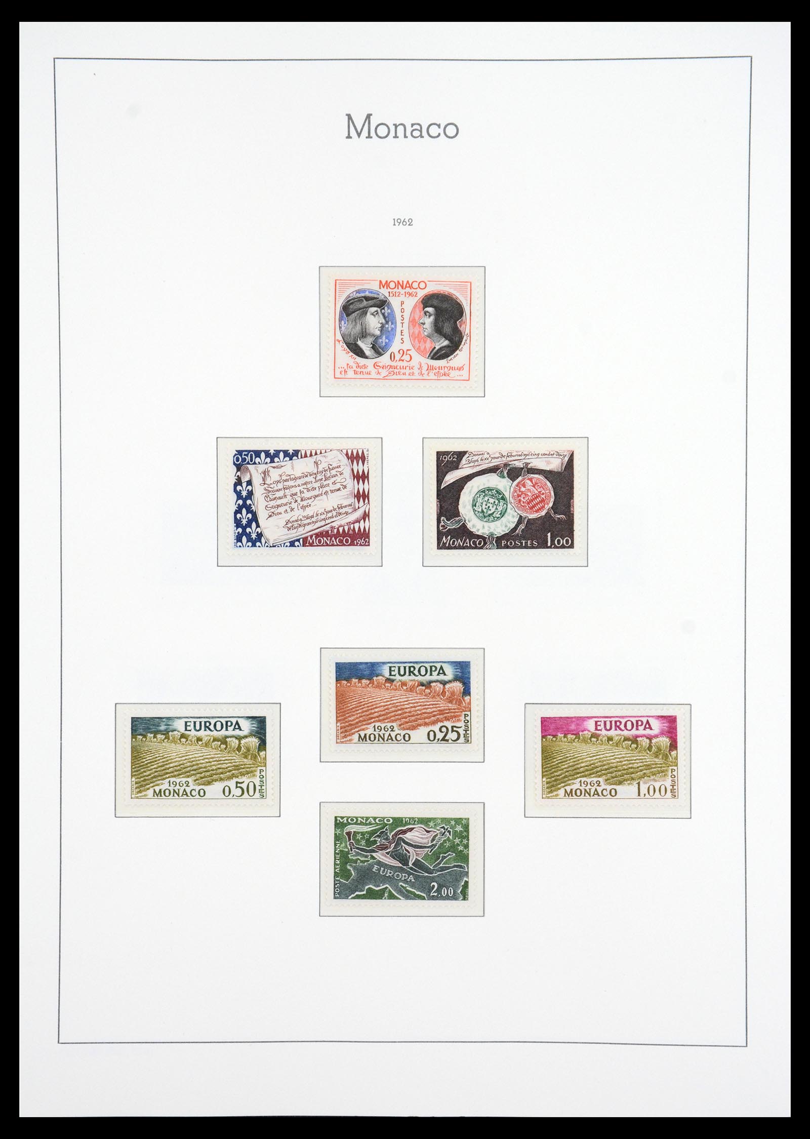 36735 078 - Stamp collection 36735 Monaco 1885-1966.