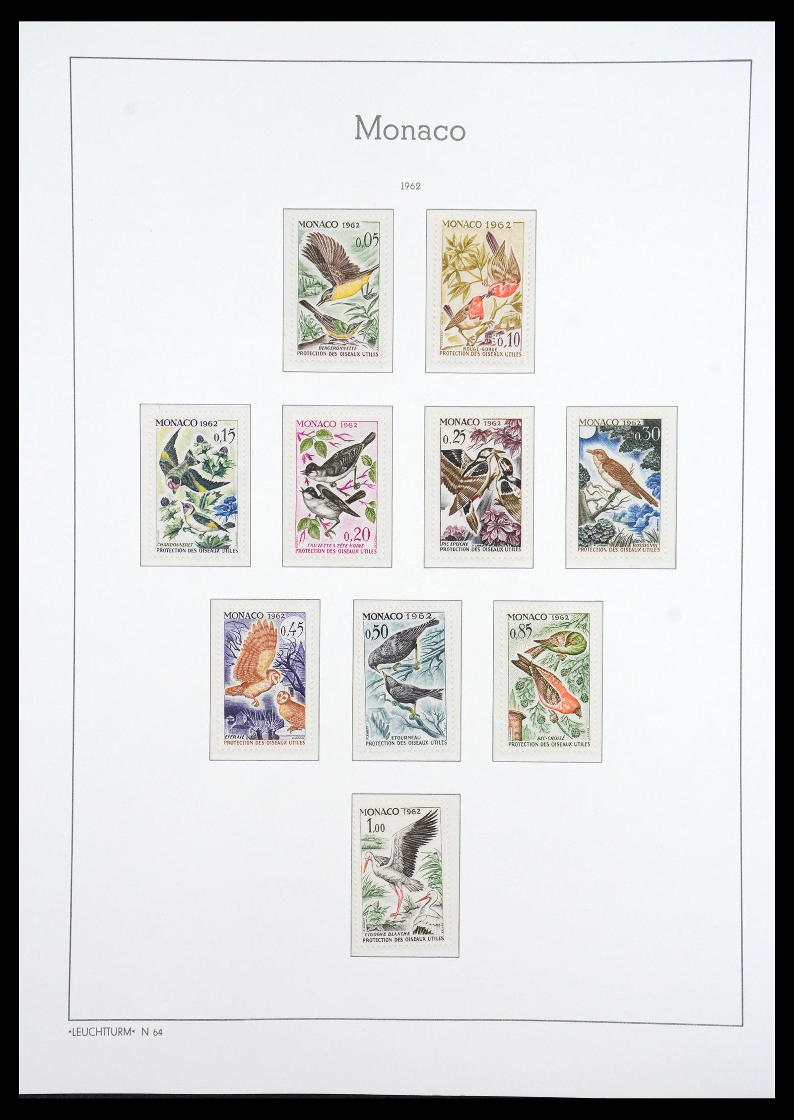 36735 080 - Stamp collection 36735 Monaco 1885-1966.