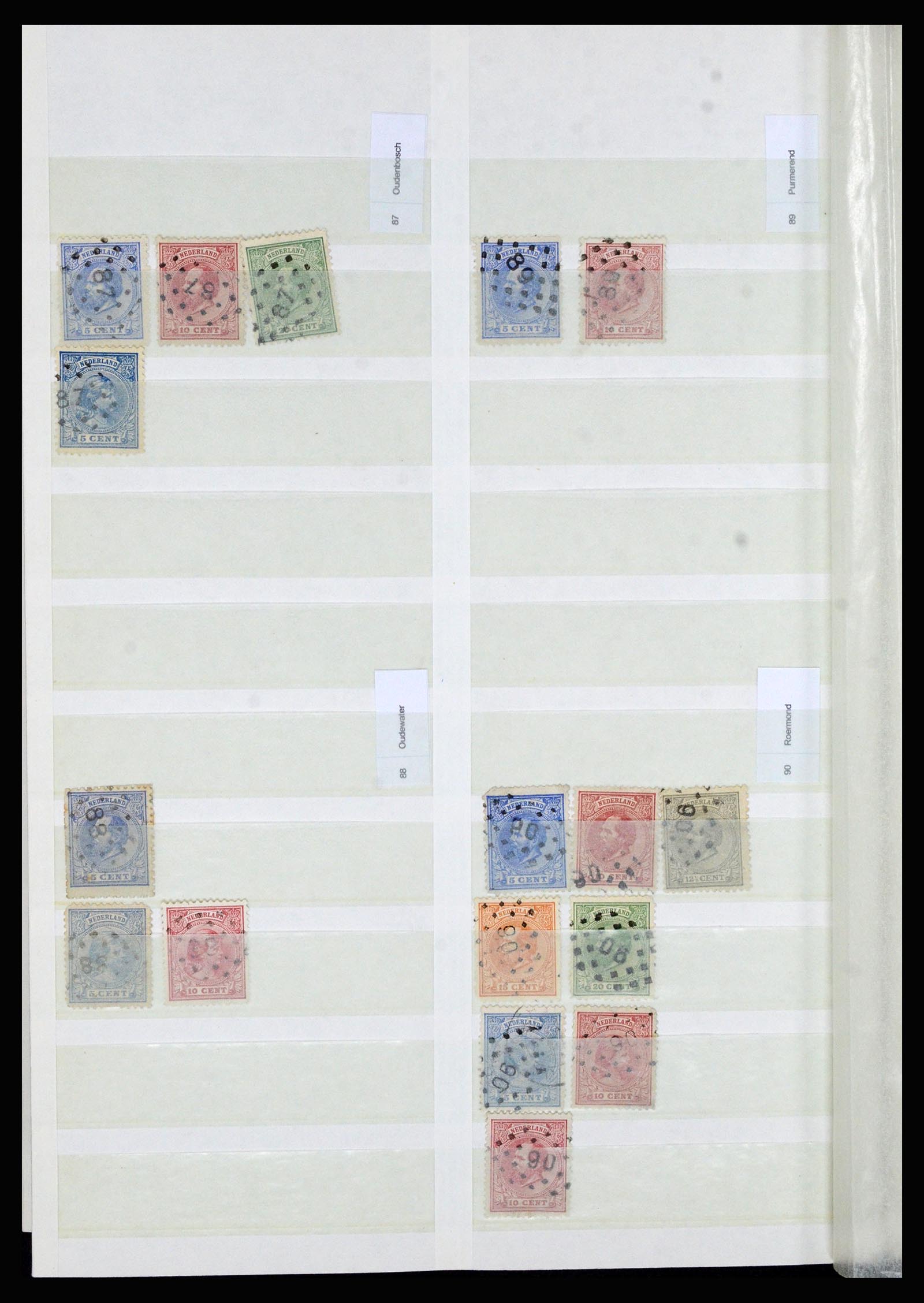 36739 020 - Stamp collection 36739 Netherlands numeral cancels.