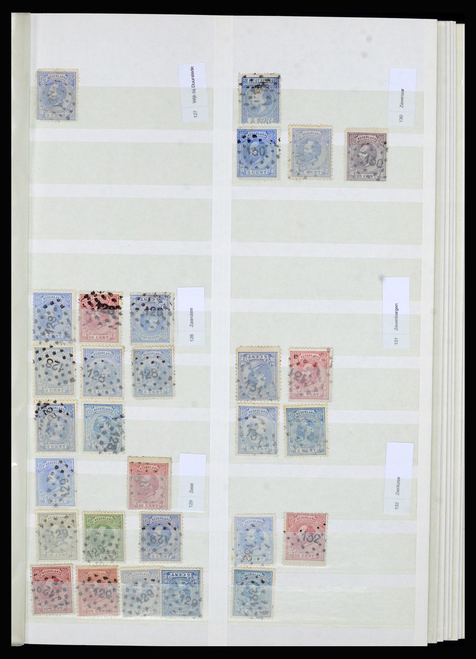 36739 029 - Stamp collection 36739 Netherlands numeral cancels.