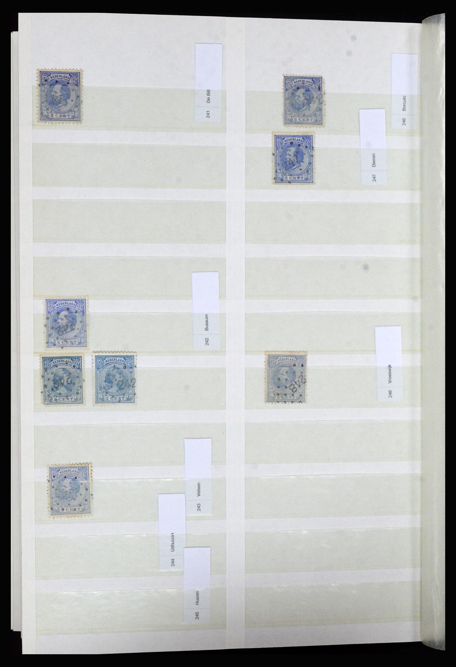 36739 046 - Stamp collection 36739 Netherlands numeral cancels.
