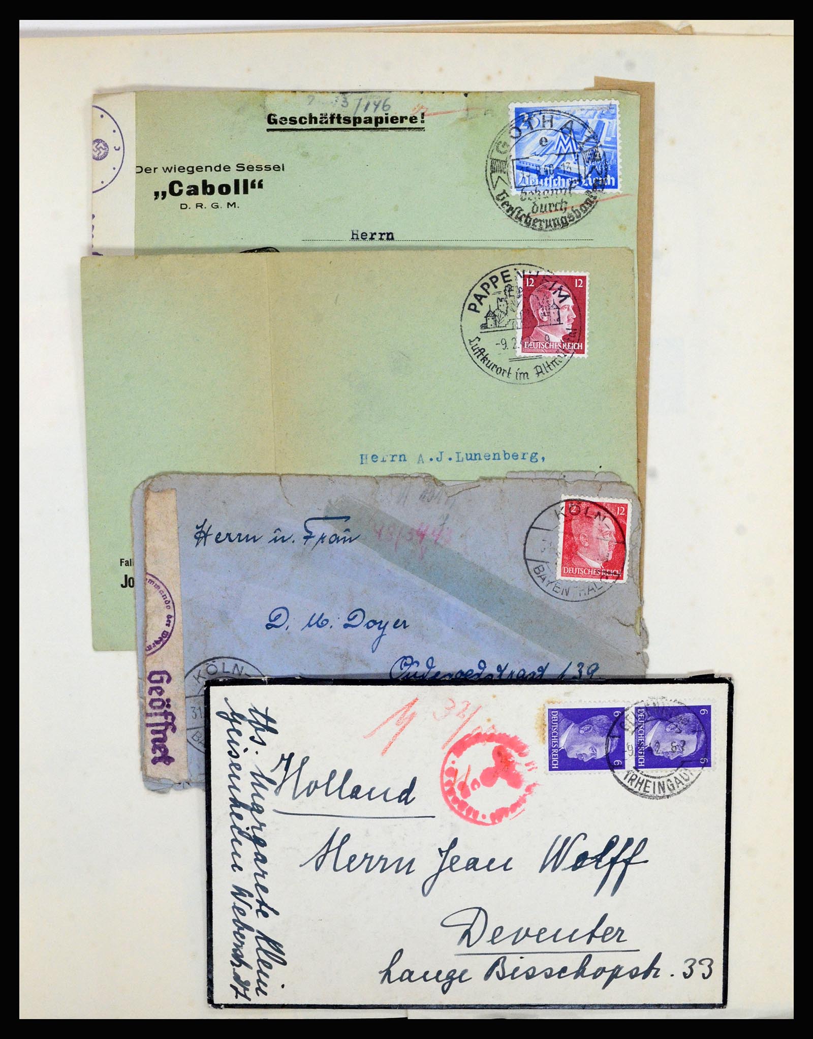36741 002 - Postzegelverzameling 36741 Wereld 1850-1930.