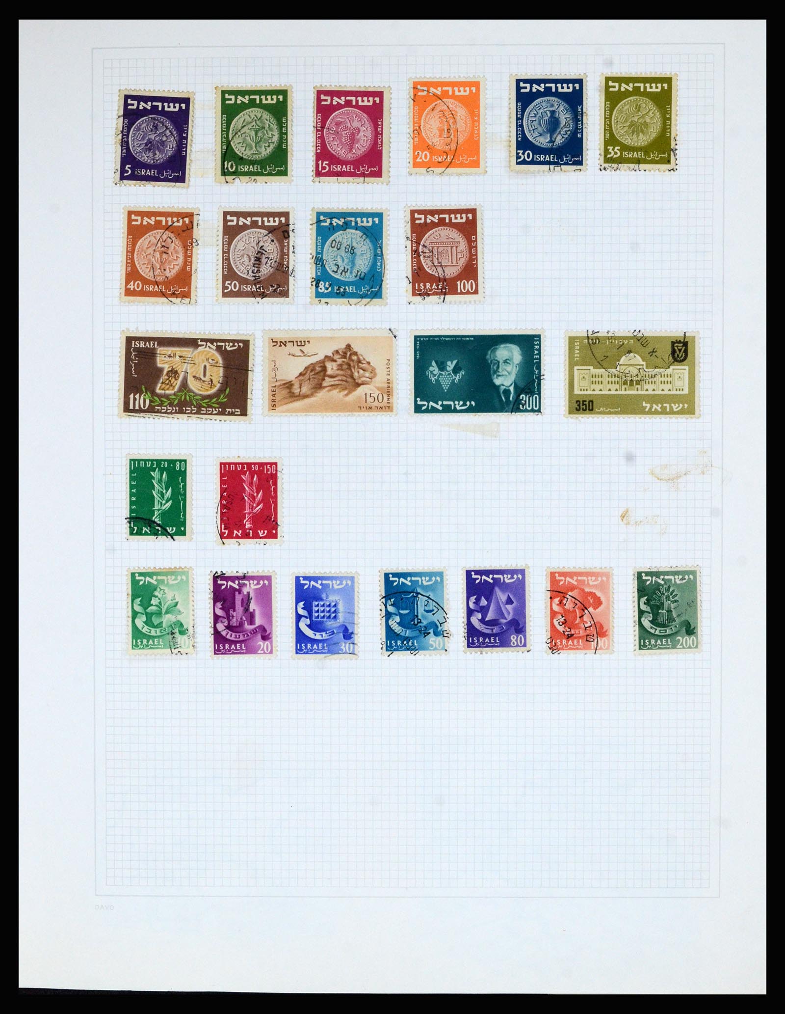 36741 022 - Postzegelverzameling 36741 Wereld 1850-1930.