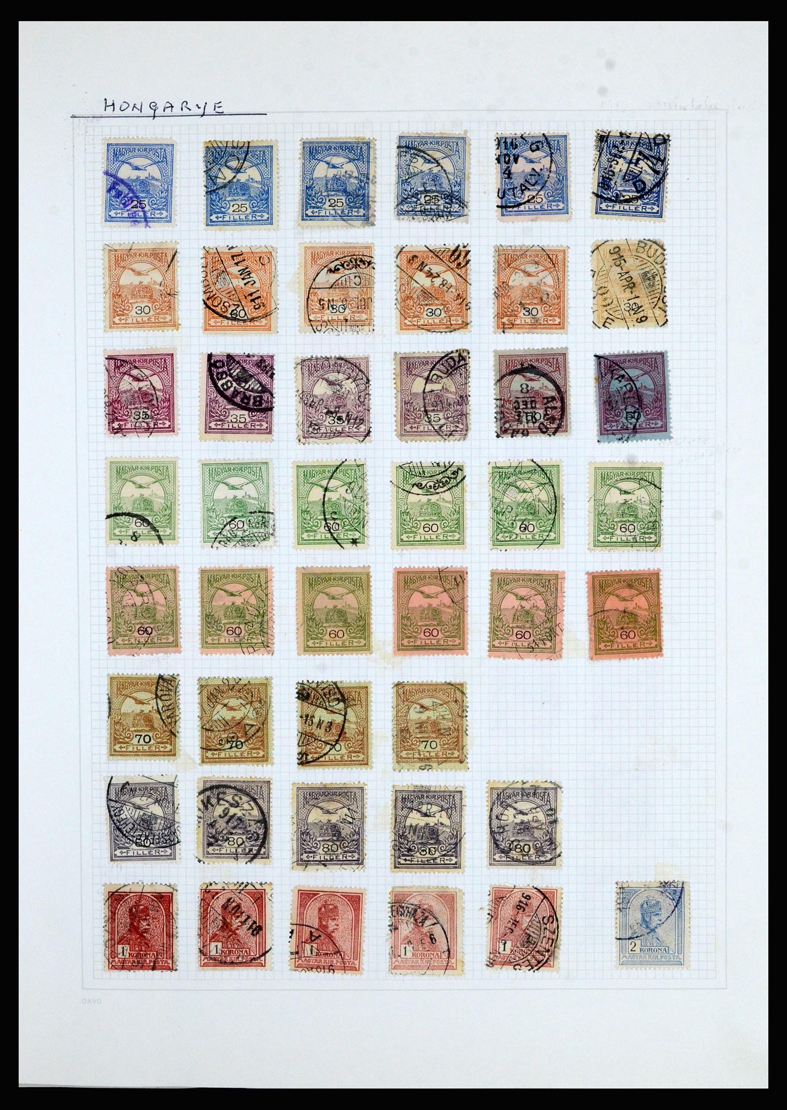 36741 047 - Postzegelverzameling 36741 Wereld 1850-1930.