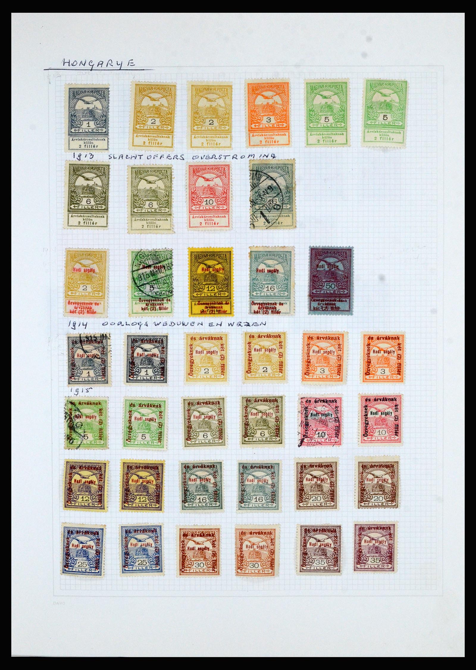 36741 048 - Postzegelverzameling 36741 Wereld 1850-1930.