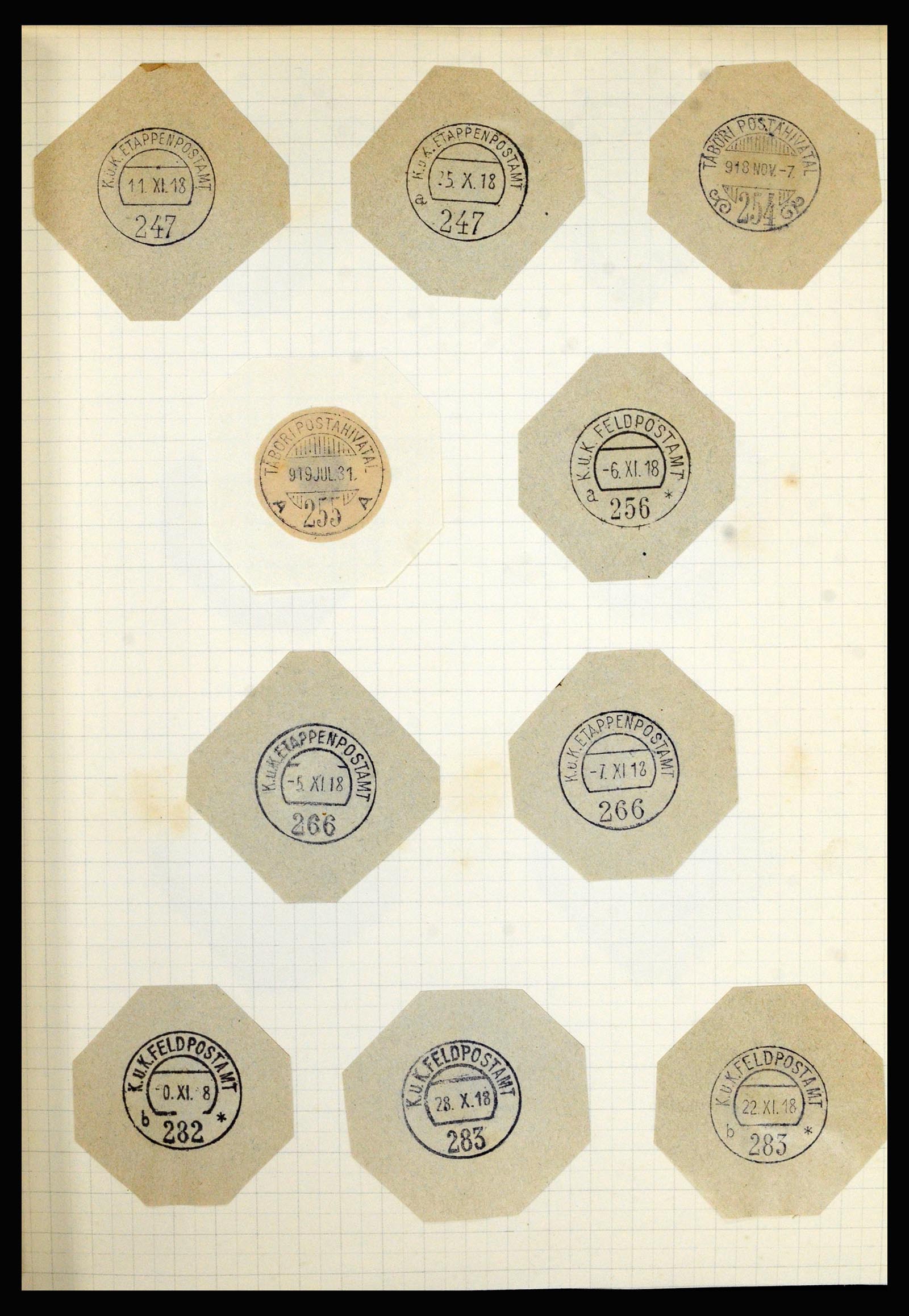 36741 075 - Postzegelverzameling 36741 Wereld 1850-1930.
