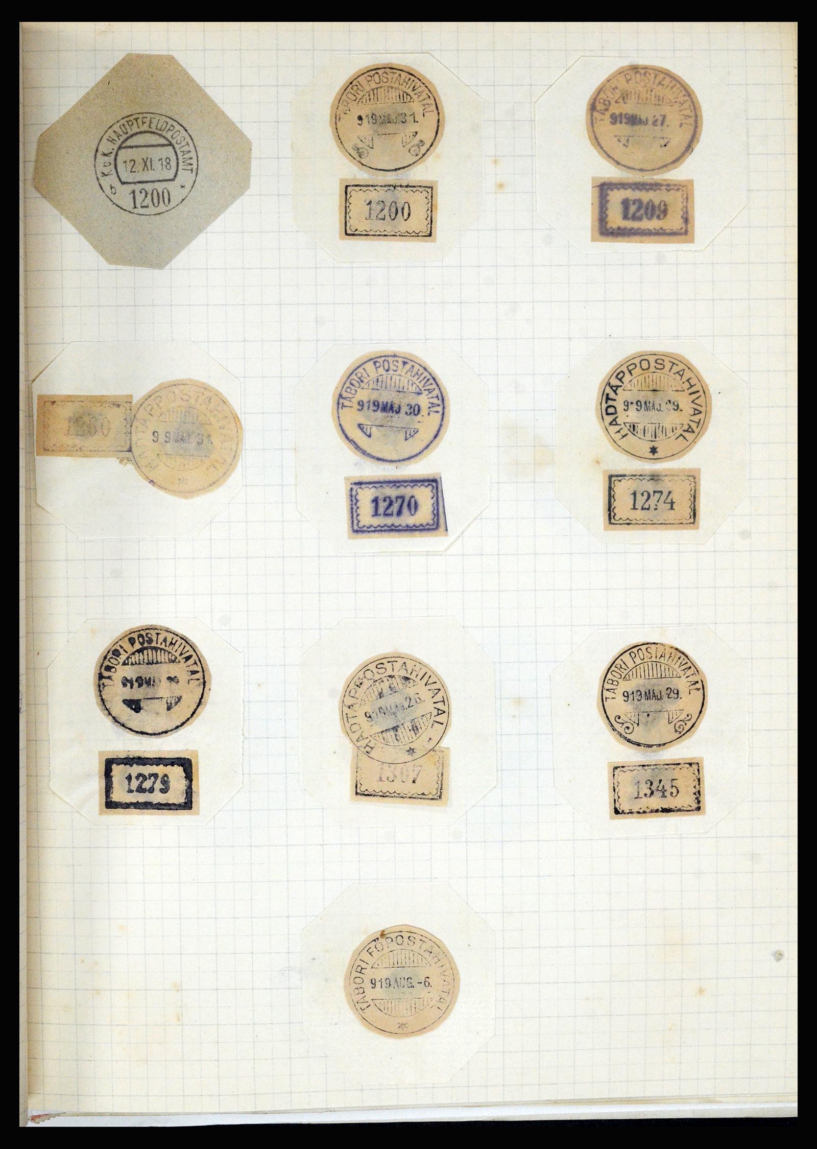 36741 084 - Postzegelverzameling 36741 Wereld 1850-1930.
